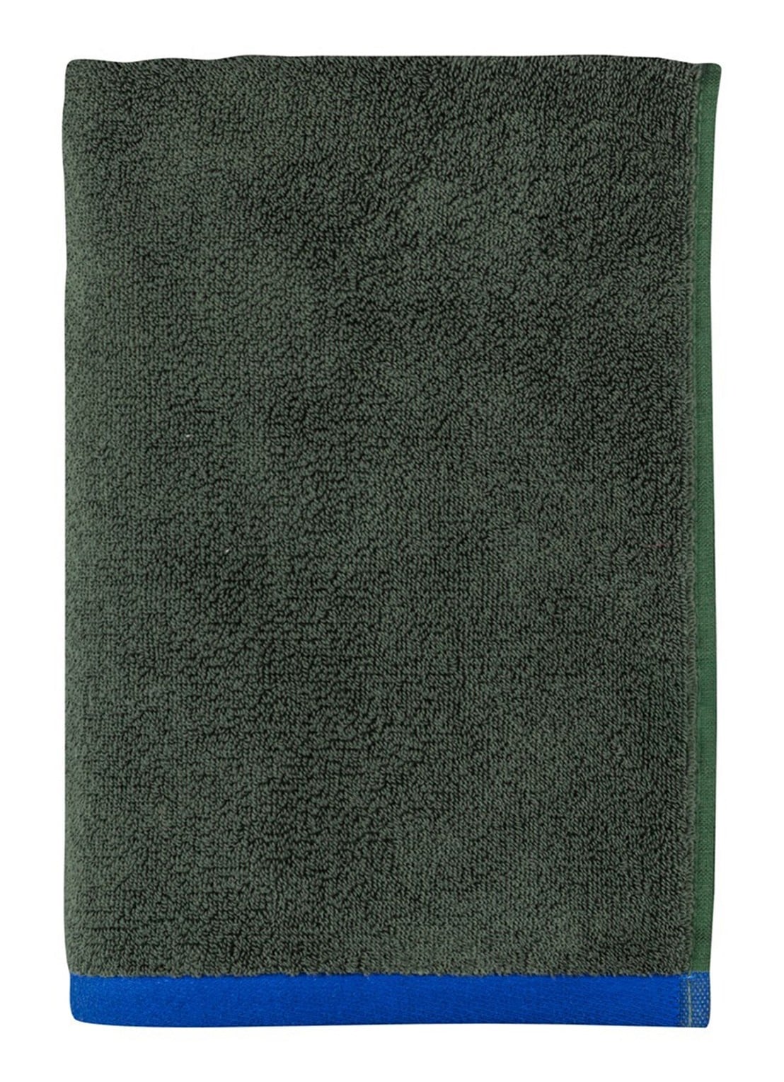 Mette Ditmer Soft badhanddoek - 70 x 133 cm - voorkant 8 olijfgroen