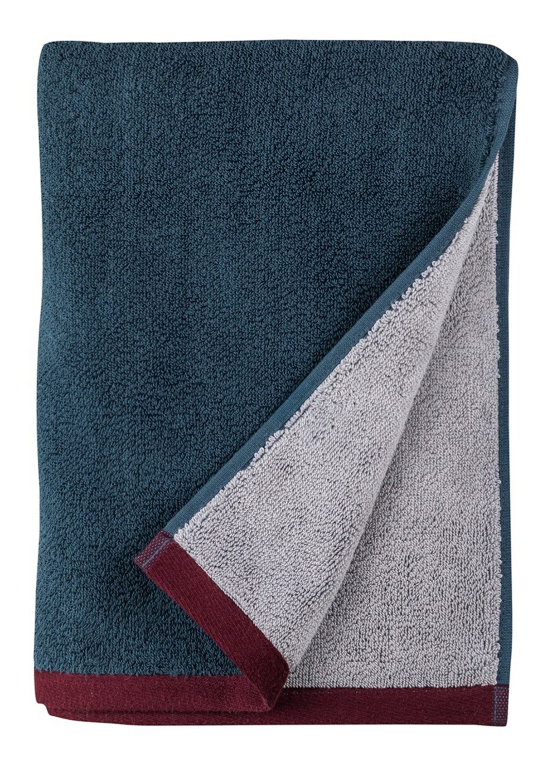 Mette Ditmer Soft badhanddoek - 70 x 133 cm - voorkant 4 donkerblauw