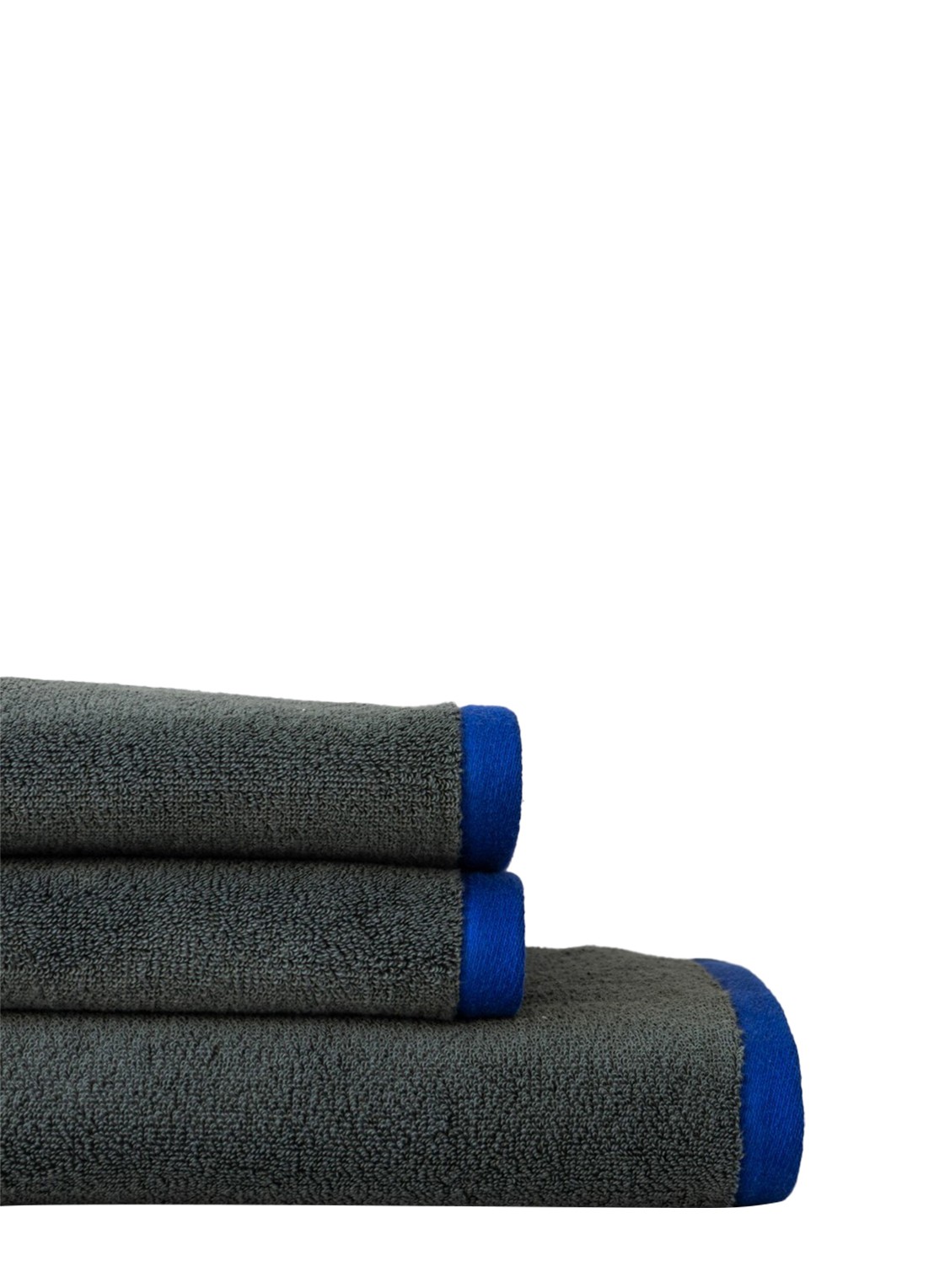 Mette Ditmer Soft badhanddoek - 90 x 50 cm - detail 3 olijfgroen