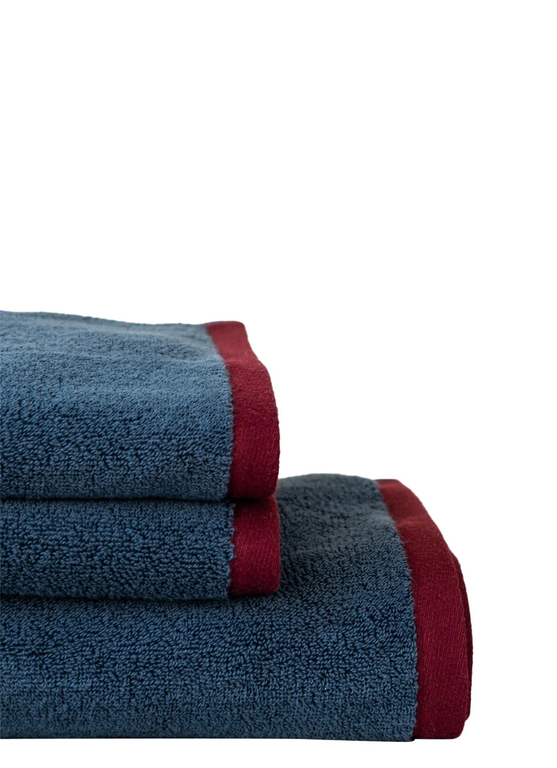 Mette Ditmer Soft badhanddoek - 90 x 50 cm - achterkant 4 donkerblauw