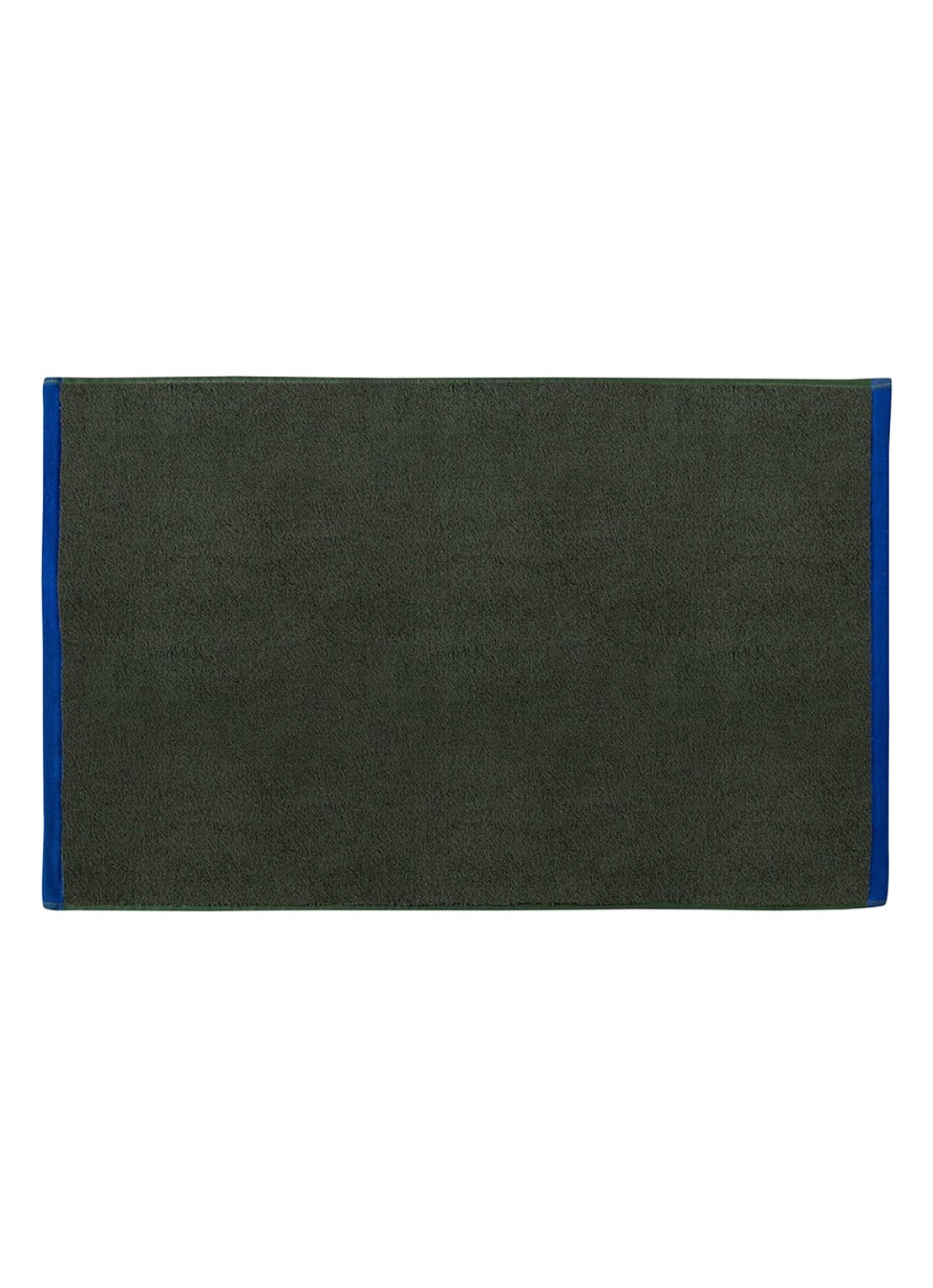 Mette Ditmer Soft badmat 50 x 80 cm - voorkant olijfgroen