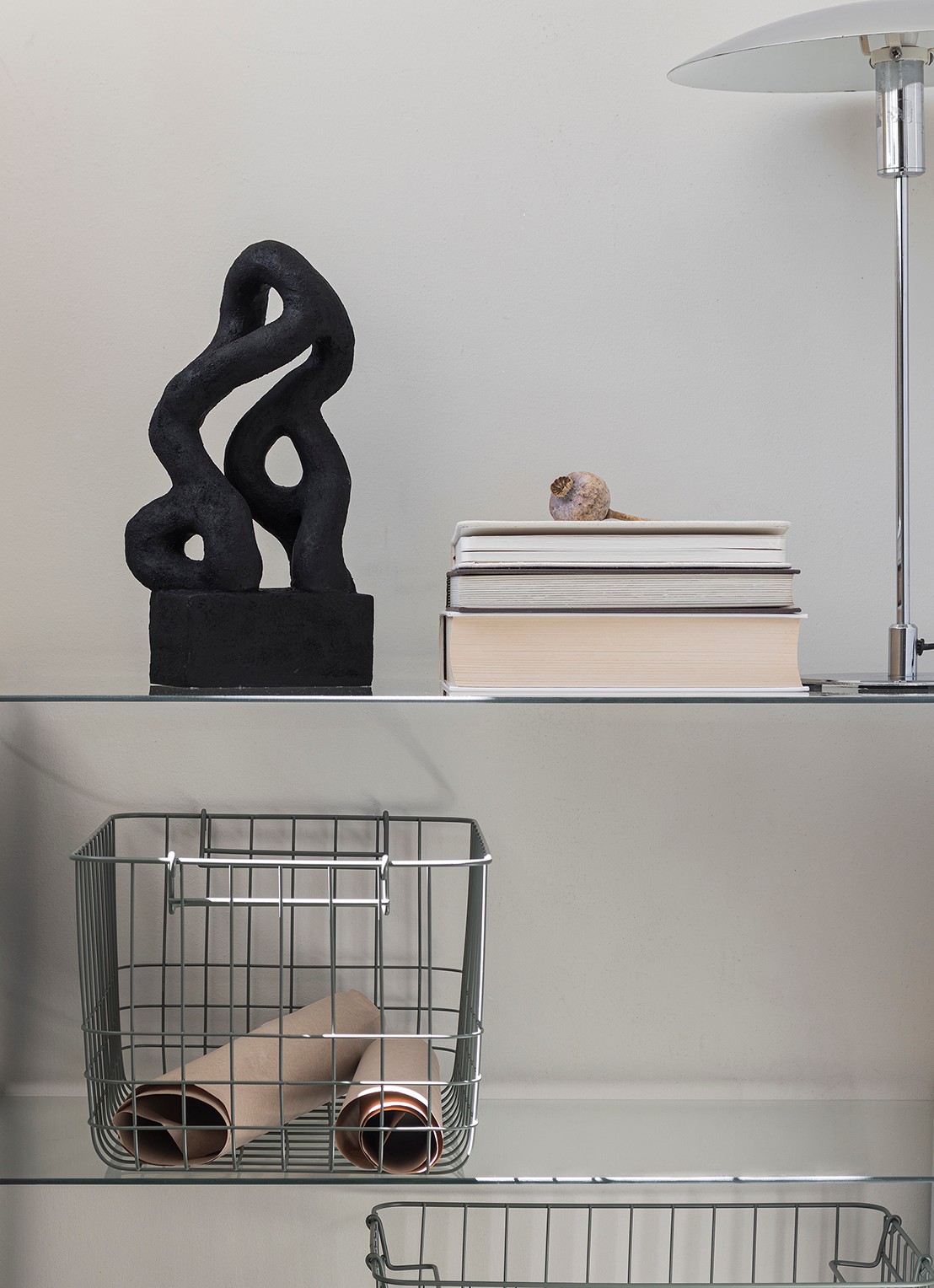 Mette Ditmer Store-it mand 37 x 26 x 20 cm - detail 2 groen