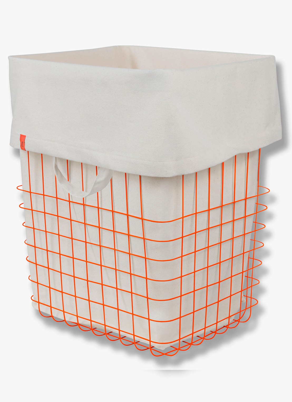 Mette Ditmer Store-it mand 40 x 32 x 50 cm - voorkant 2 oranje
