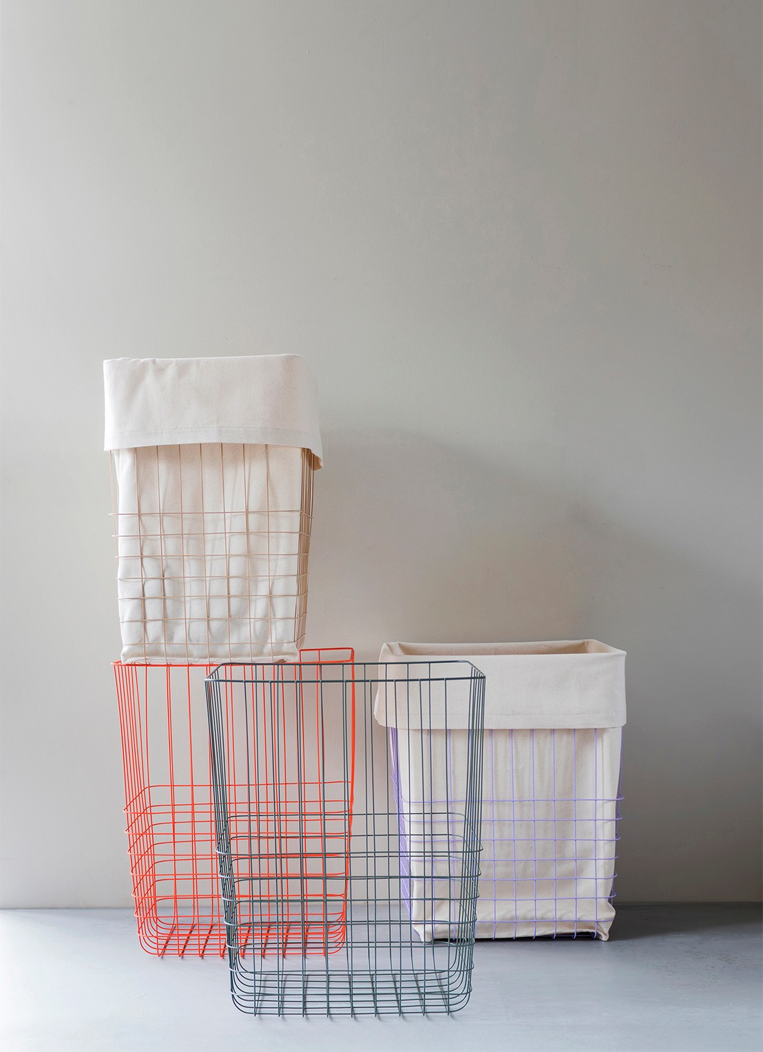 Mette Ditmer Store-it mand 40 x 32 x 50 cm - detail 3 groen