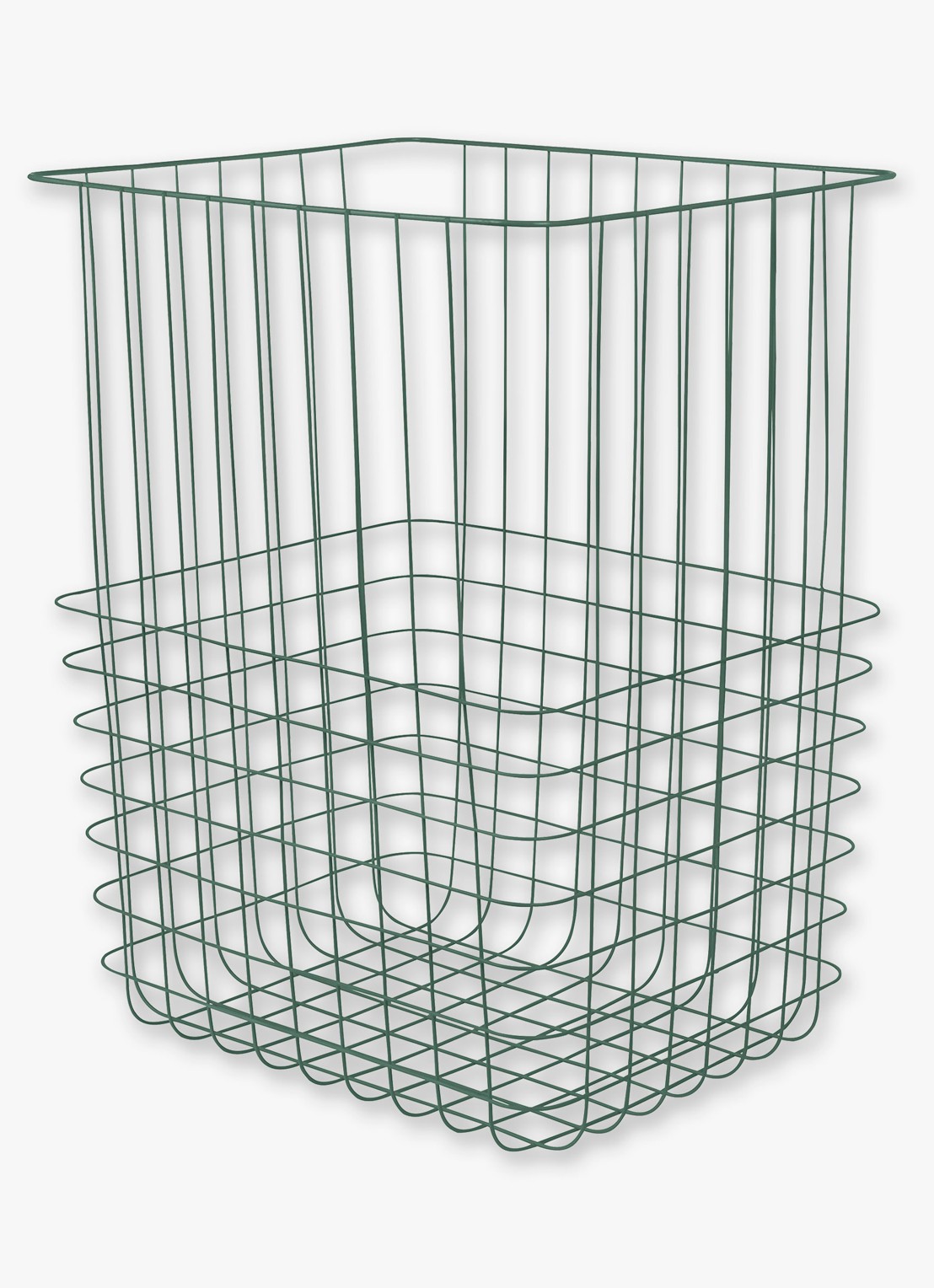 Mette Ditmer Store-it mand 40 x 32 x 50 cm - voorkant 4 groen