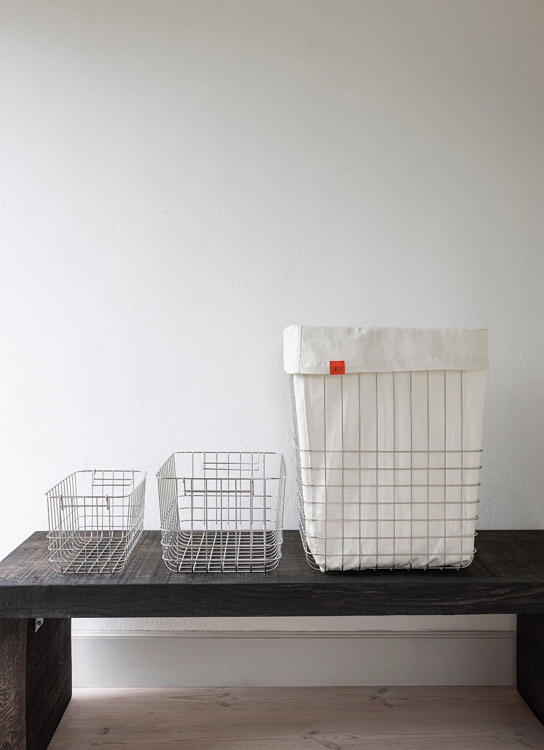 Mette Ditmer Store-it mand 40 x 32 x 50 cm - achterkant 3 zilver