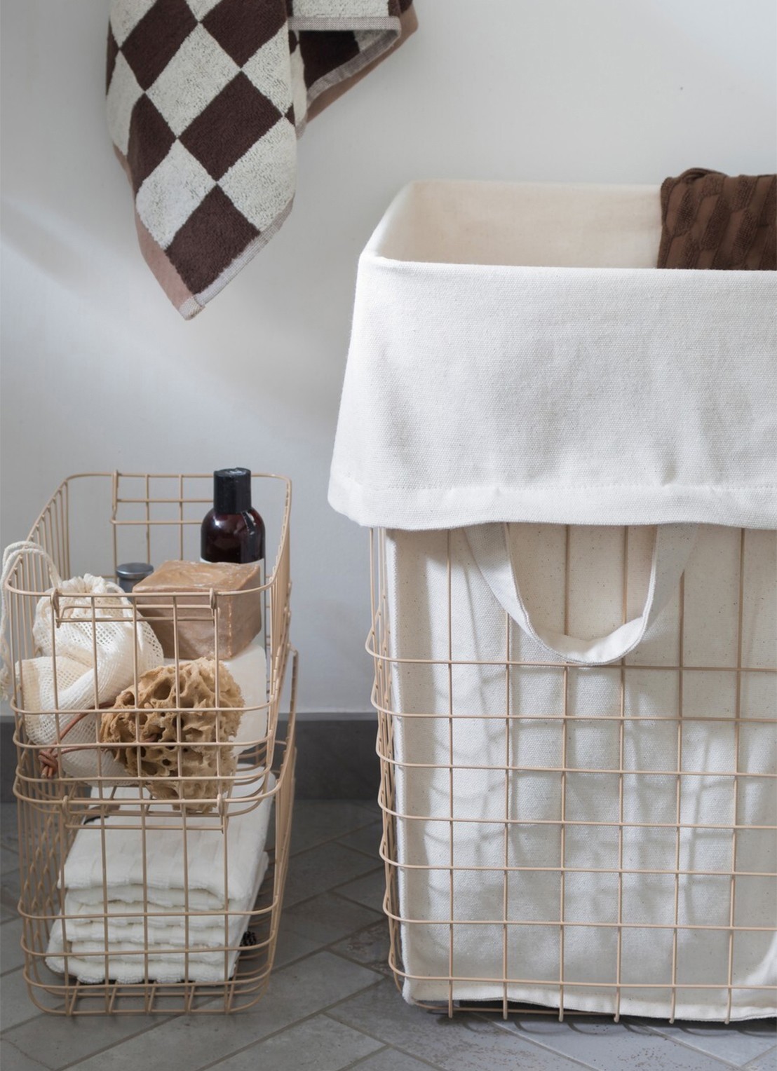 Mette Ditmer Store-It opbergmand 37 x 26 cm - voorkant 8 zand