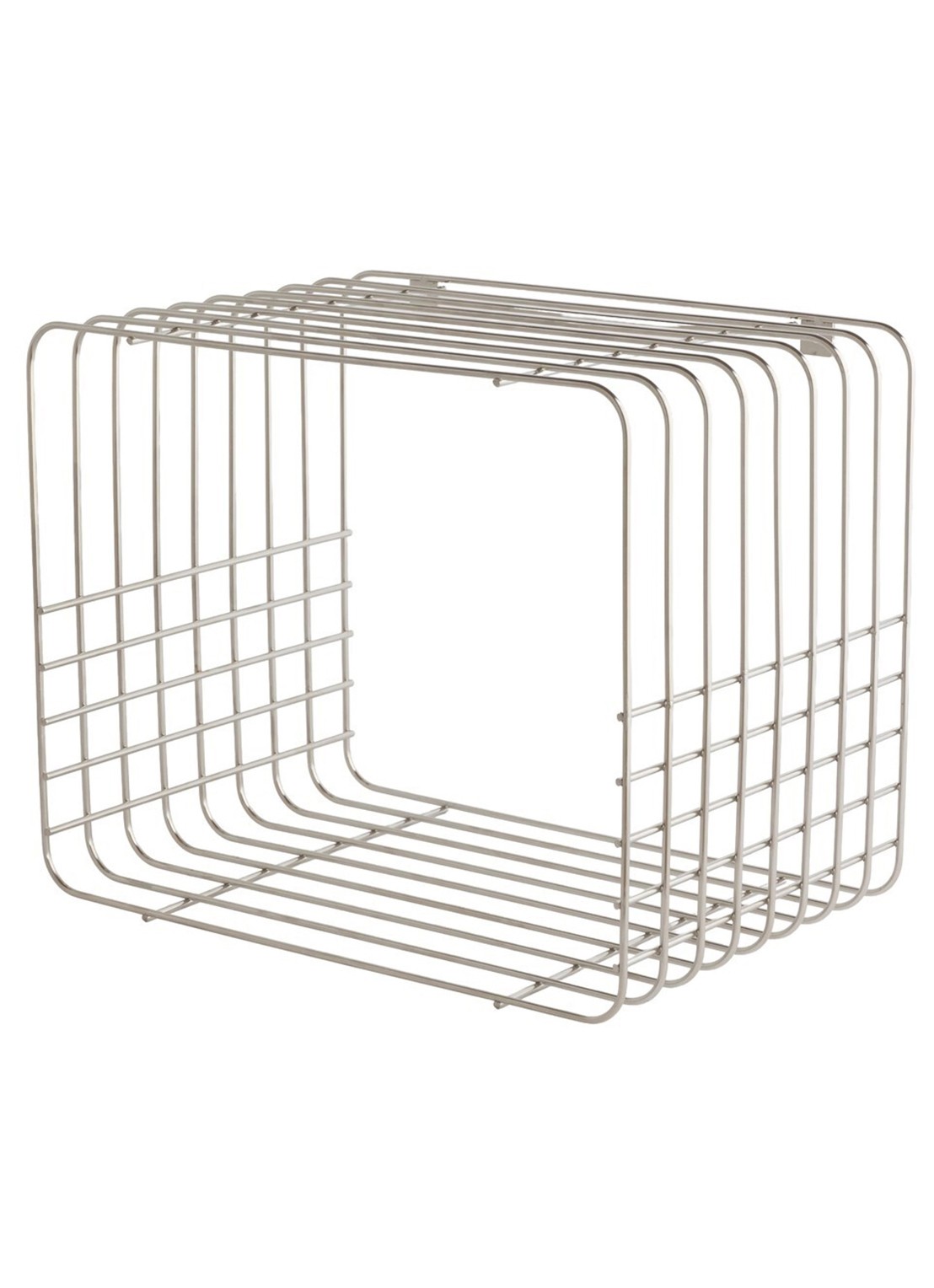 Mette Ditmer Wire wandrek - voorkant 5 zilver