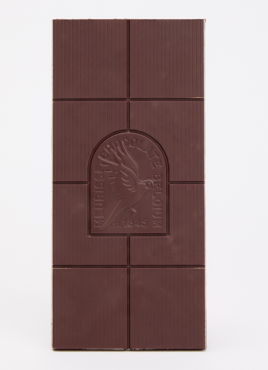 Meurisse Caramel and Almonds pure chocoladereep 100 gram - voorkant 3 undefined