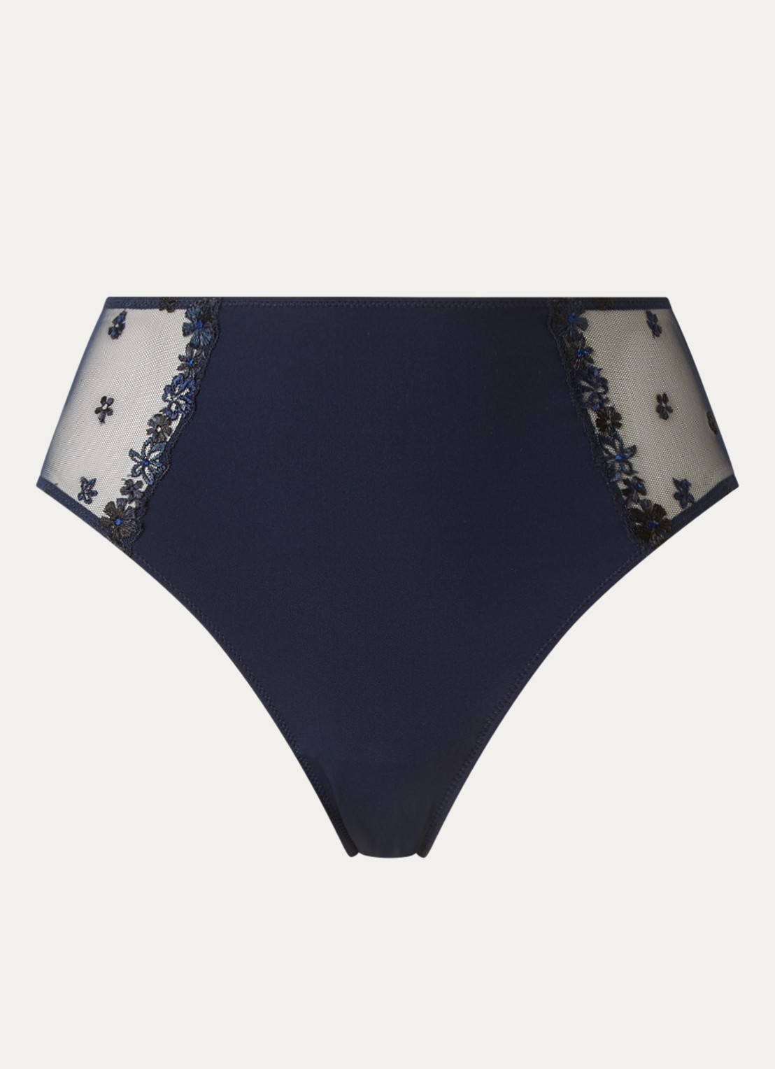 Mey American high waisted slip - voorkant donkerblauw