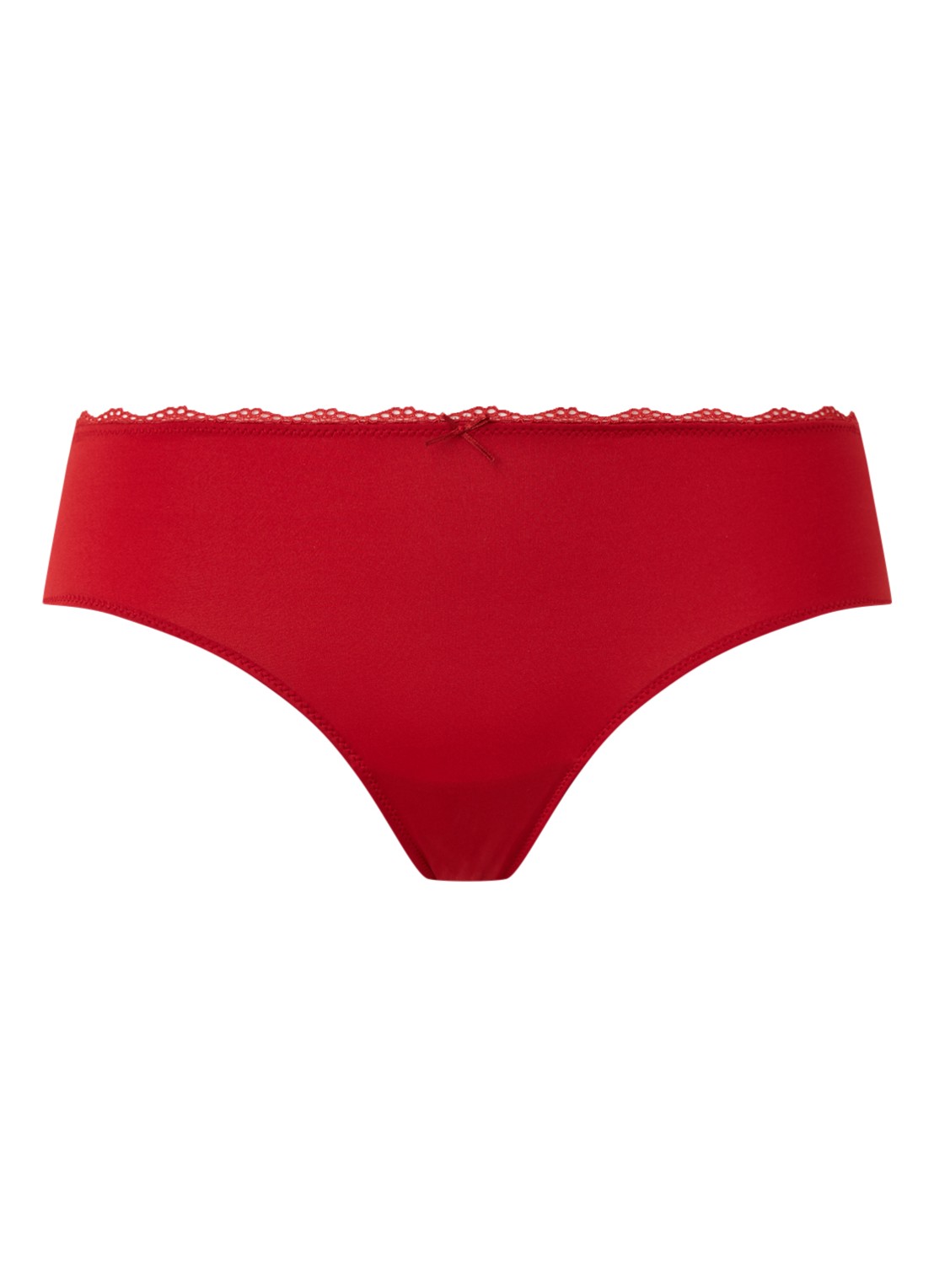 Mey Amorous slip met kant - voorkant 3 steenrood