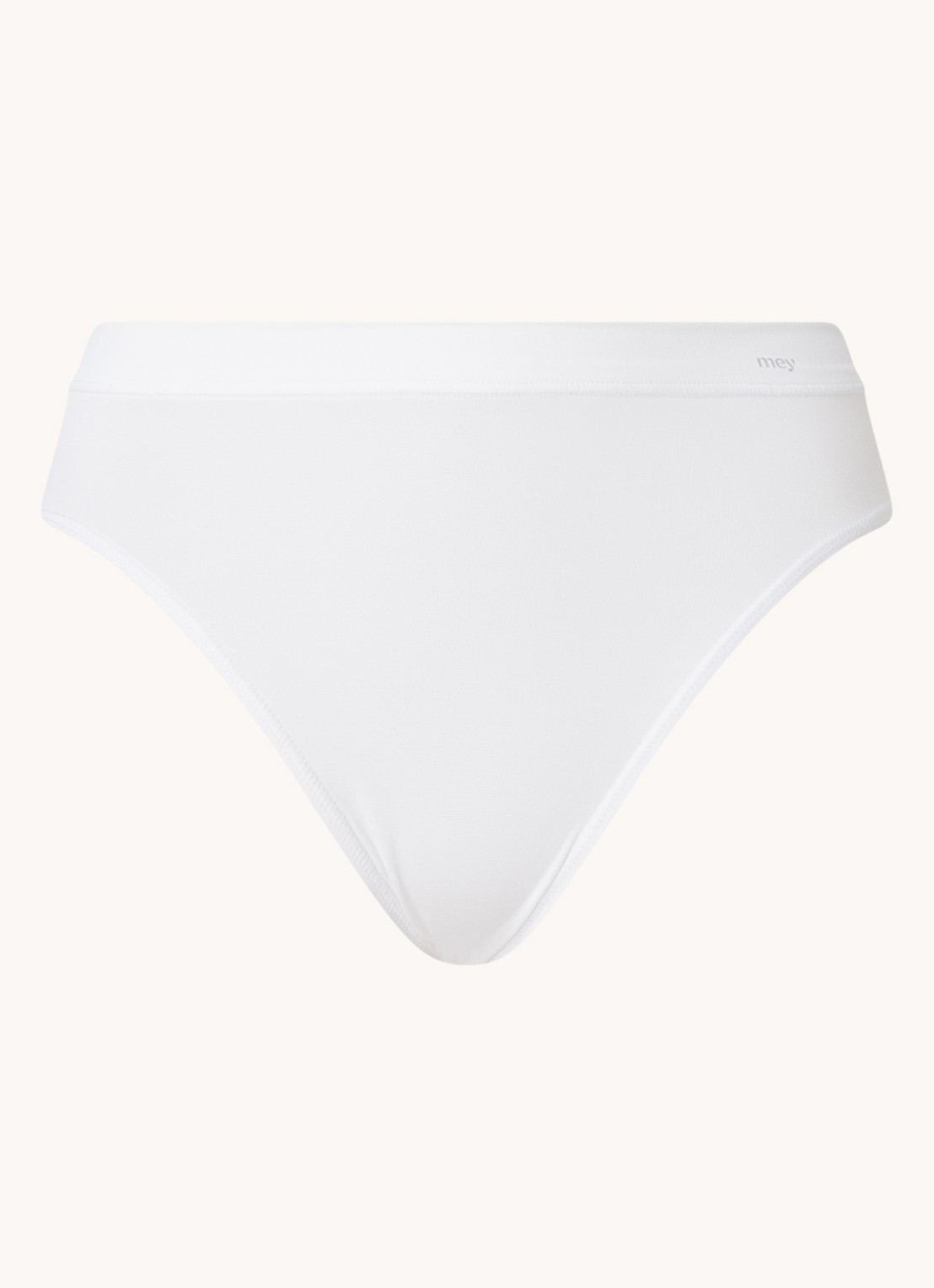 Mey Emotion Jazz slip met logo - voorkant 2 wit