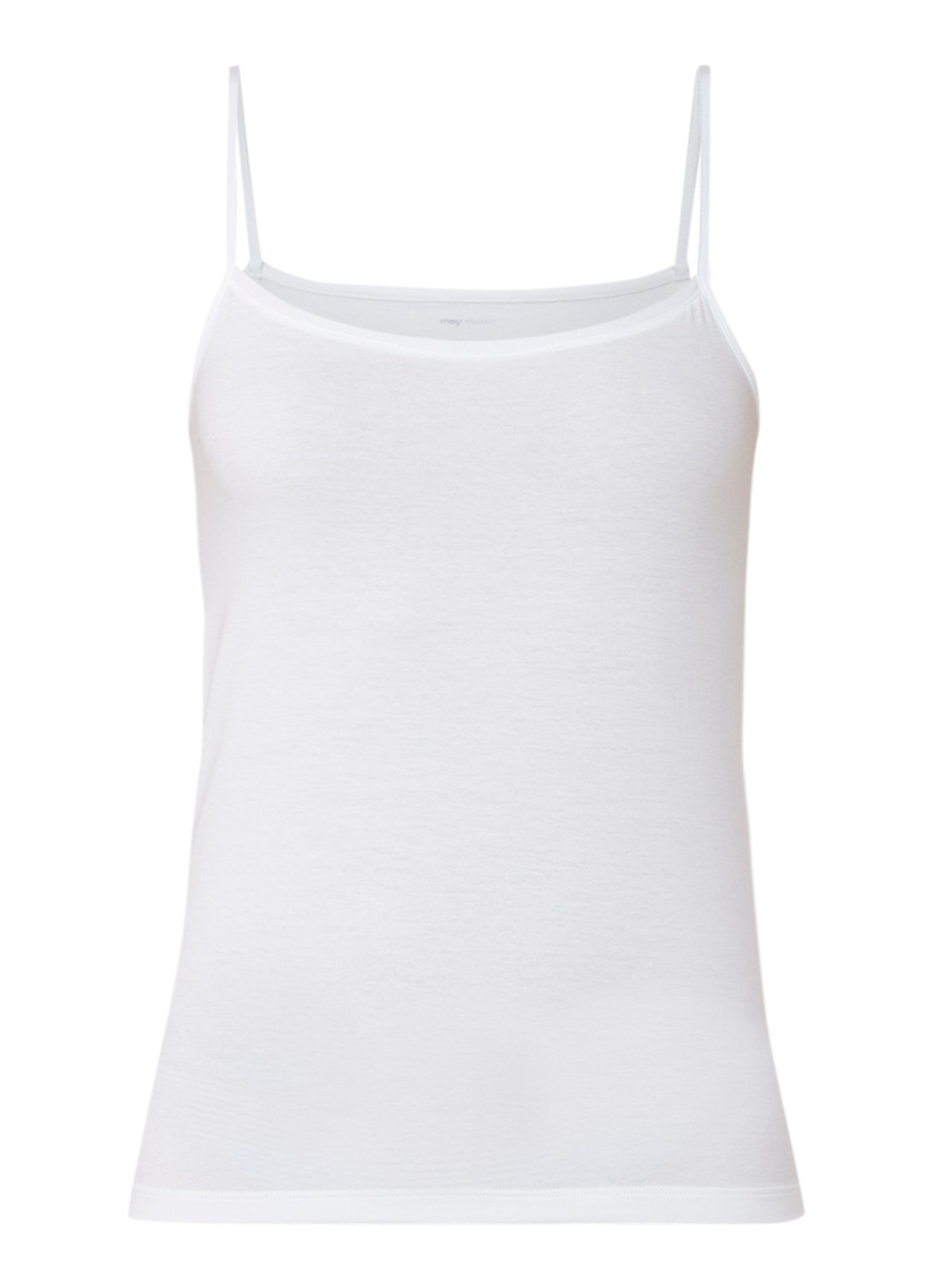 Mey Singlet van  katoen - voorkant wit