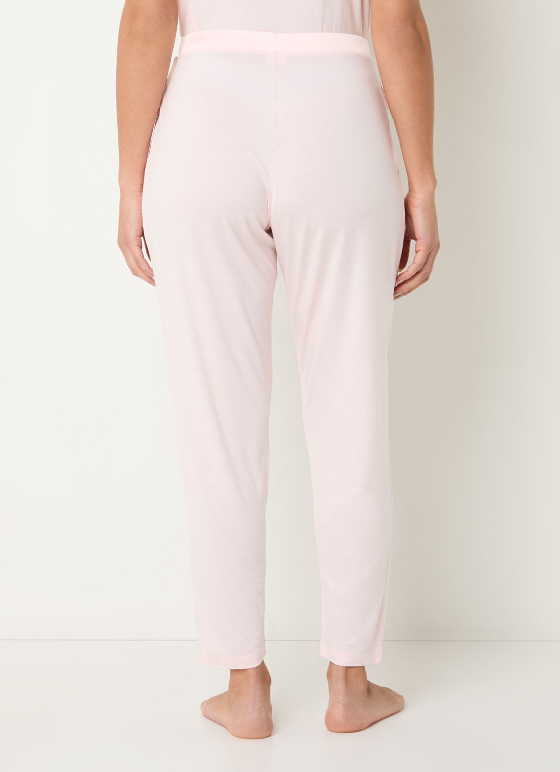 Mey Slim fit pyjamabroek - achterkant roze