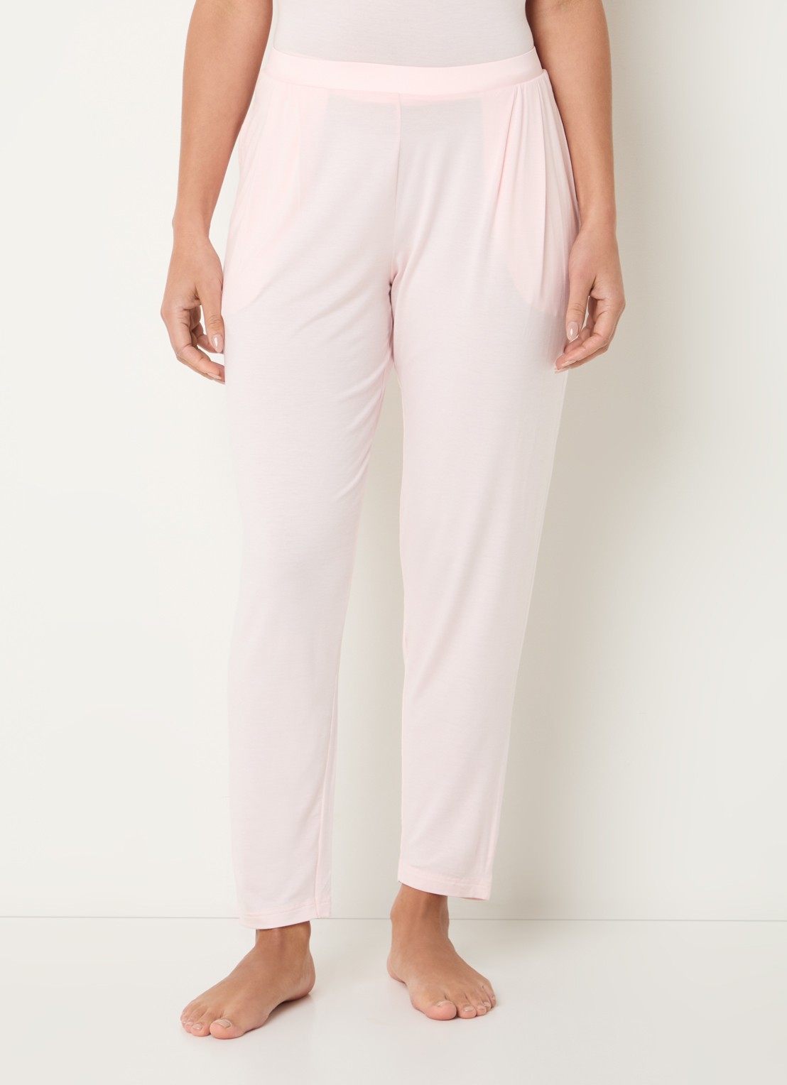 Mey Slim fit pyjamabroek - detail 4 roze