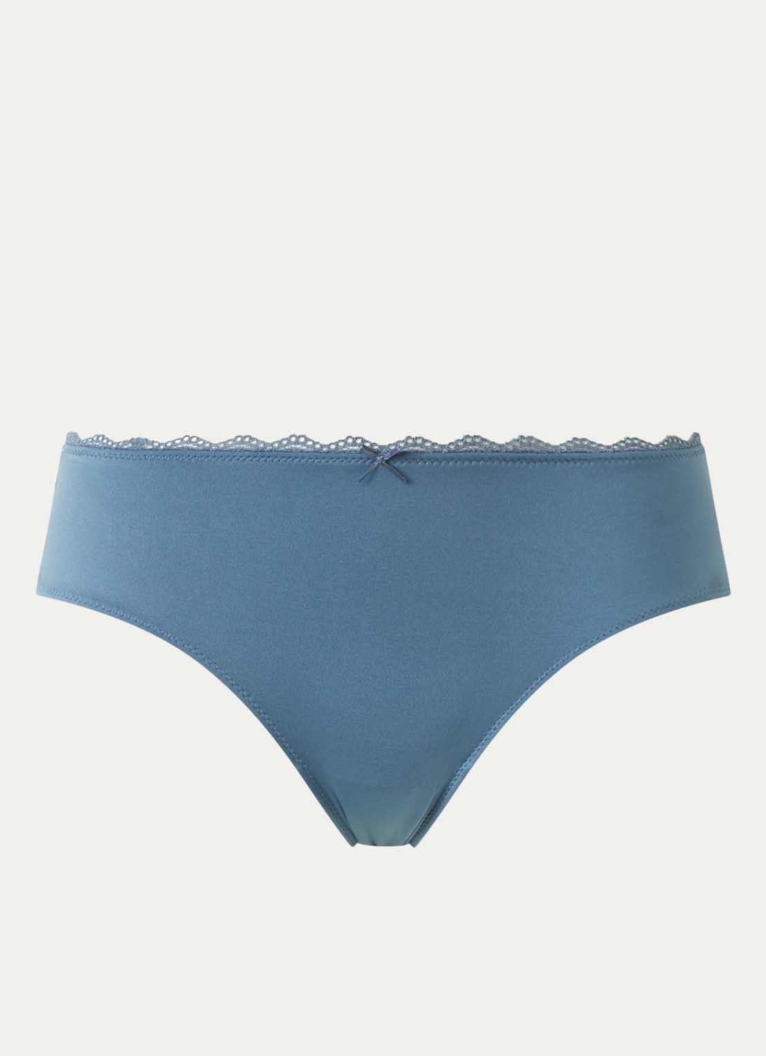 Mey Slip van kant - voorkant staalblauw