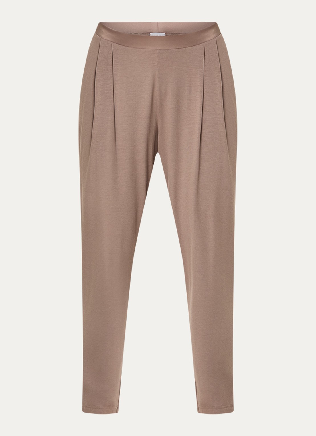 Mey Straight fit pyjamabroek - voorkant 3 taupe