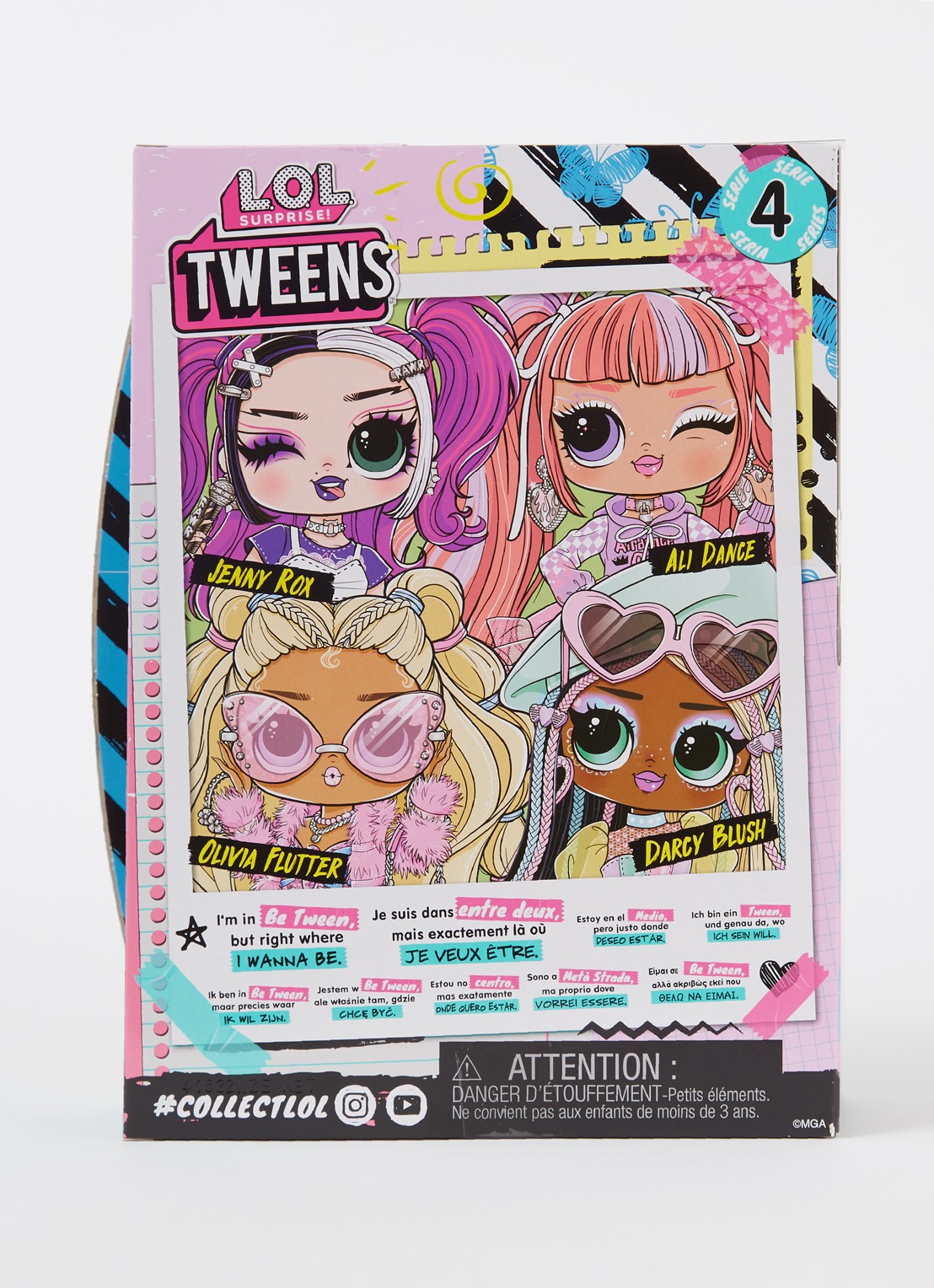 MGA Entertainment L.O.L. Surprise! Tweens Doll - voorkant 2 lichtroze