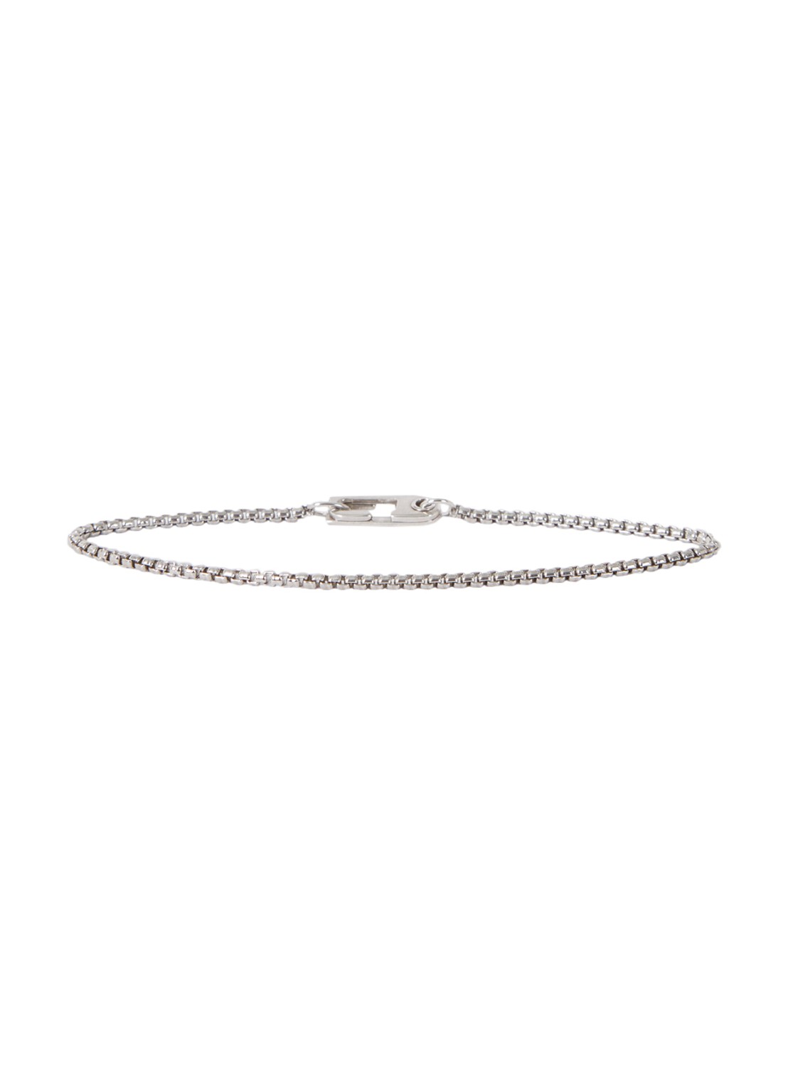 Miansai Annex schakelarmband van zilver - voorkant zilver