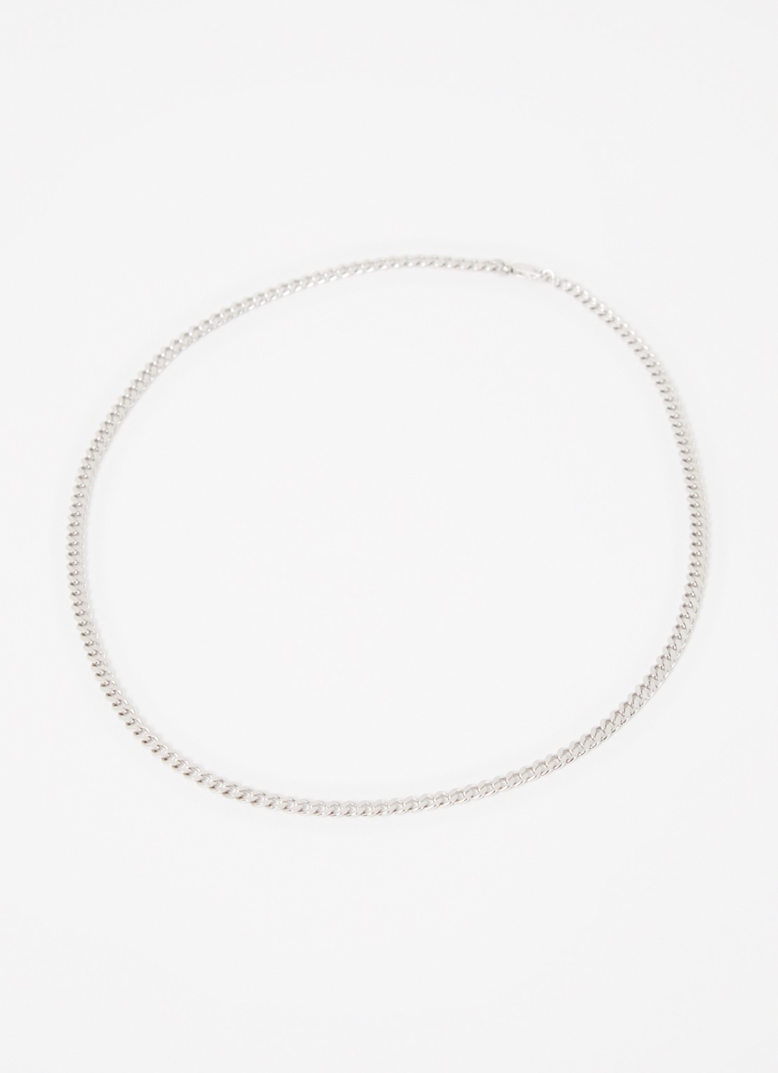 Miansai Cuban schakelketting van zilver - detail 3 zilver