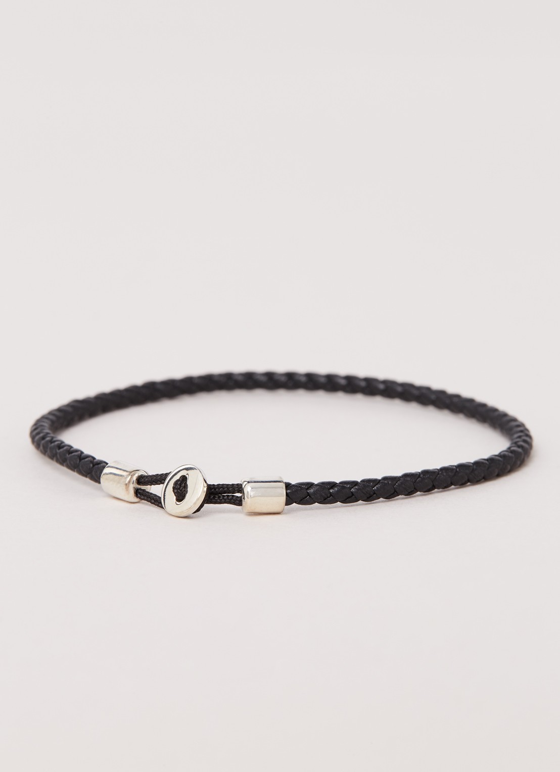Miansai Nexus armband van leer - detail 3 zwart