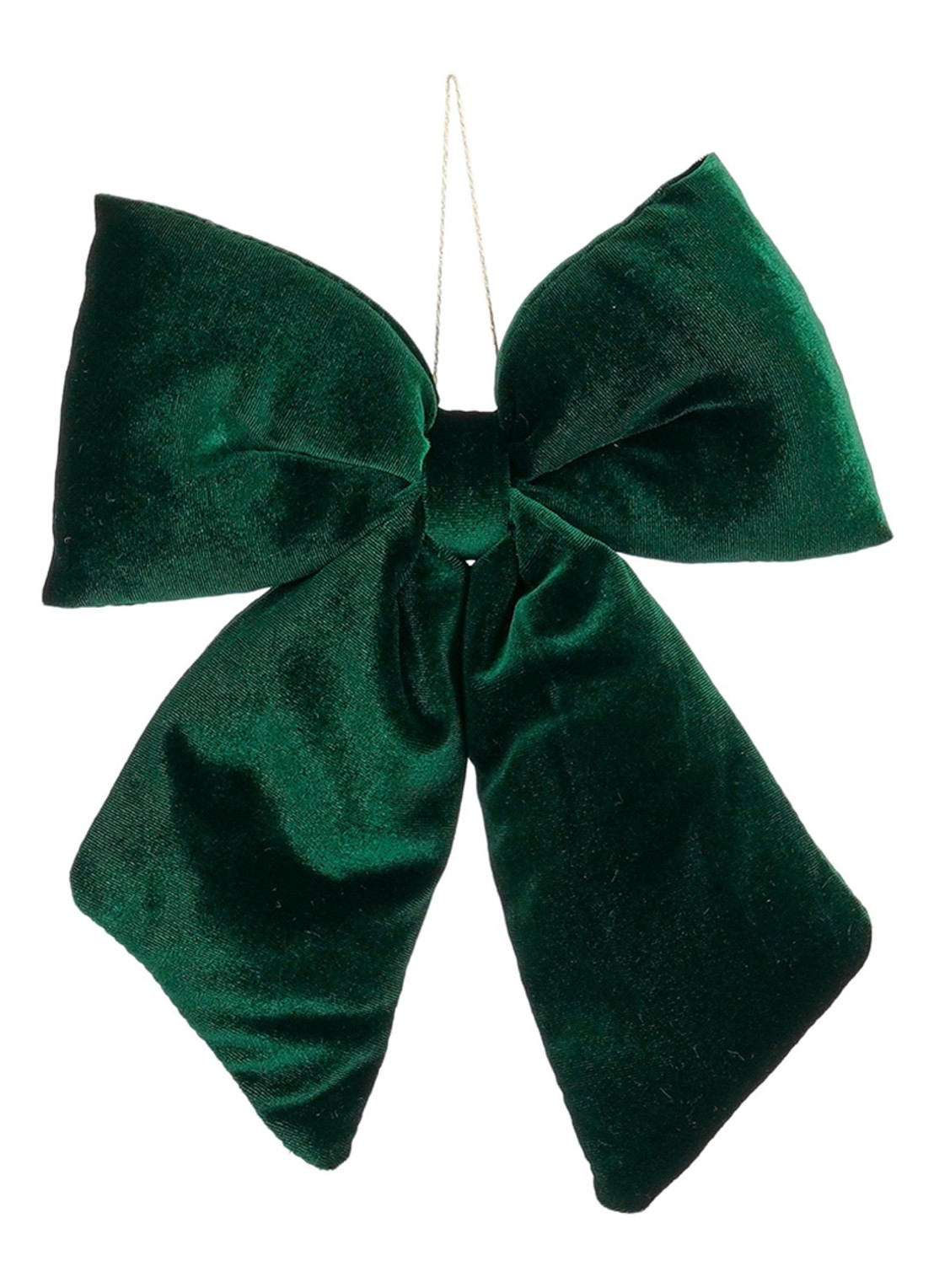 Mica Decorations Strik 23 cm - voorkant groen