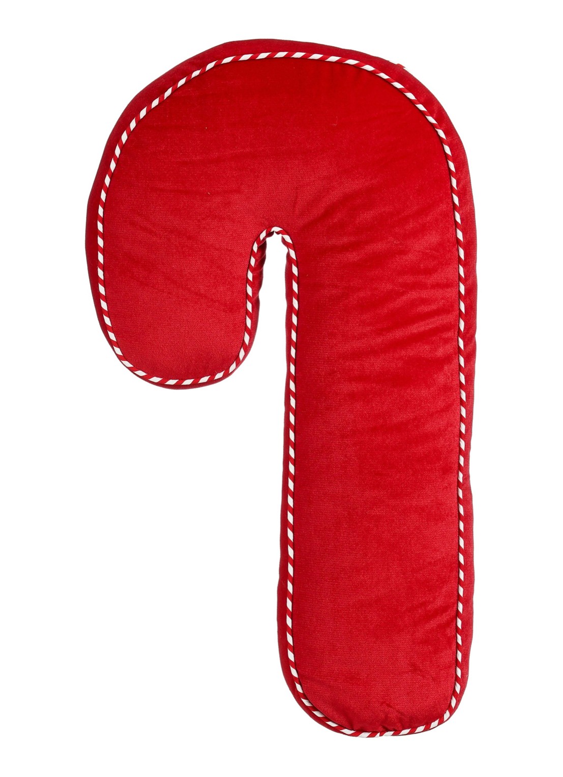 Mica Decorations Zuurstok sierkussen 33 x 58 cm - voorkant rood