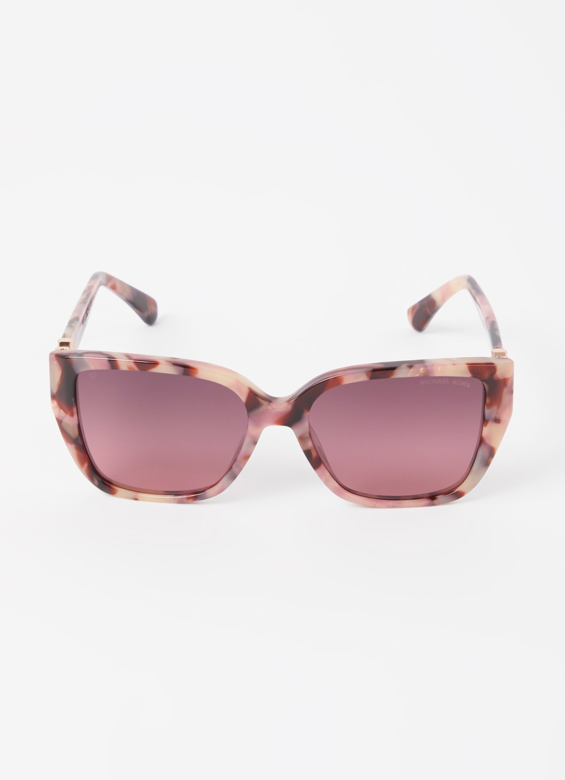 Michael Kors Acadia zonnebril gepolariseerd MK2199 - detail roze