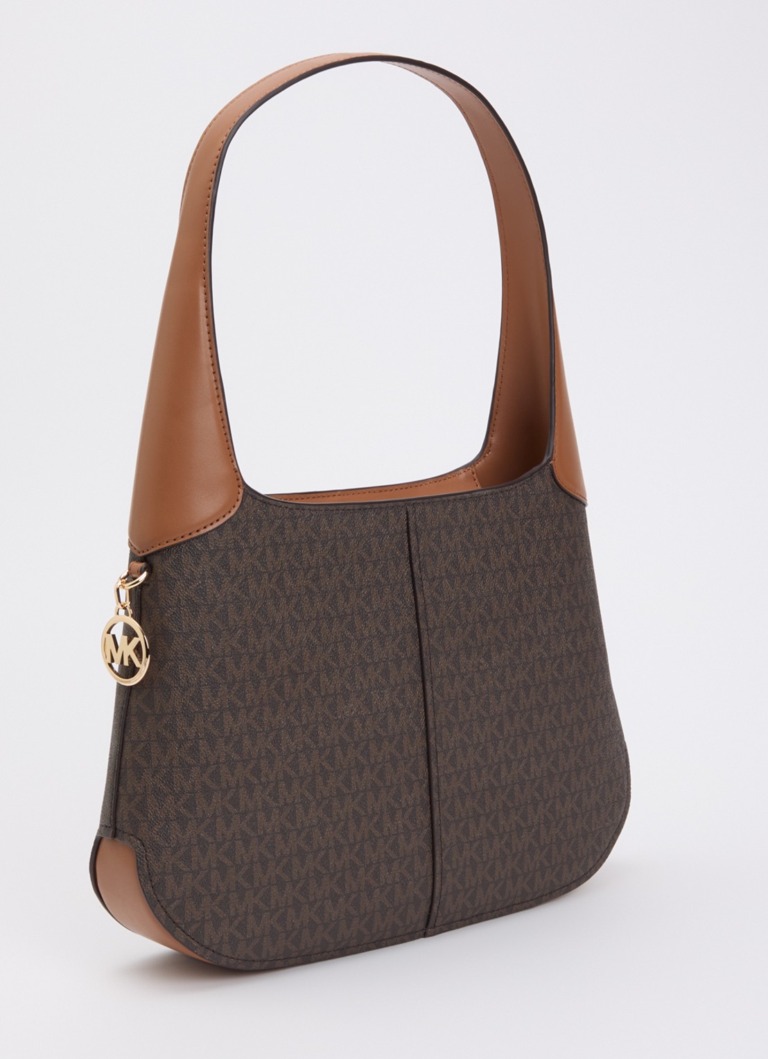 Michael Kors Alice schoudertas met logoprint - achterkant 5 bruin