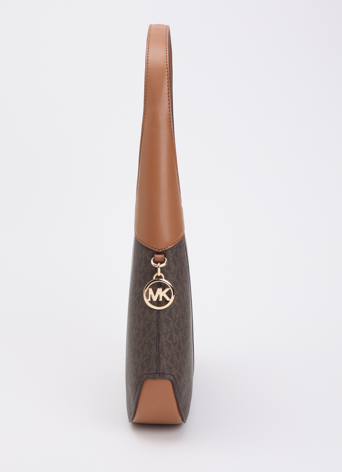 Michael Kors Alice schoudertas met logoprint - detail 3 bruin