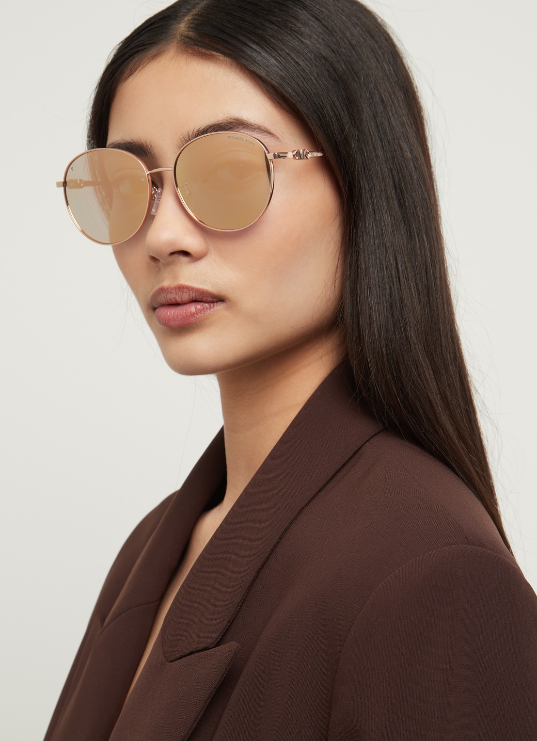 Michael Kors Alpine zonnebril MK1119  - voorkant 5 roségoud