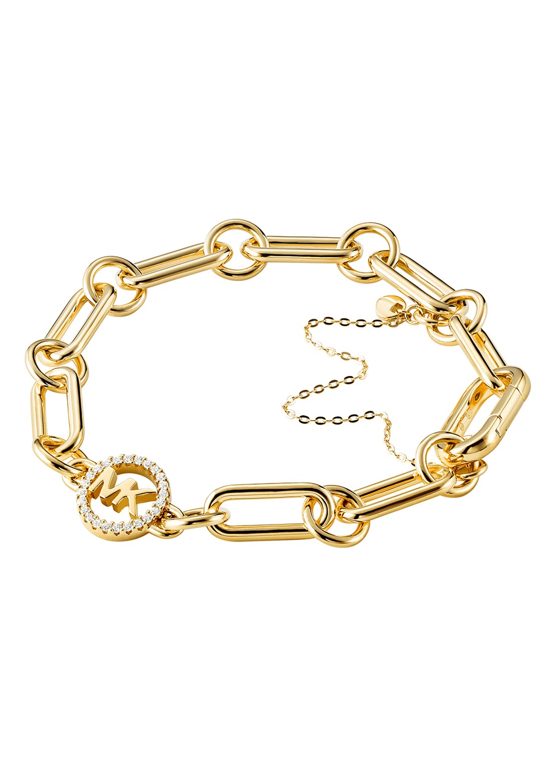 Michael Kors Armband verguld - voorkant 2 goud