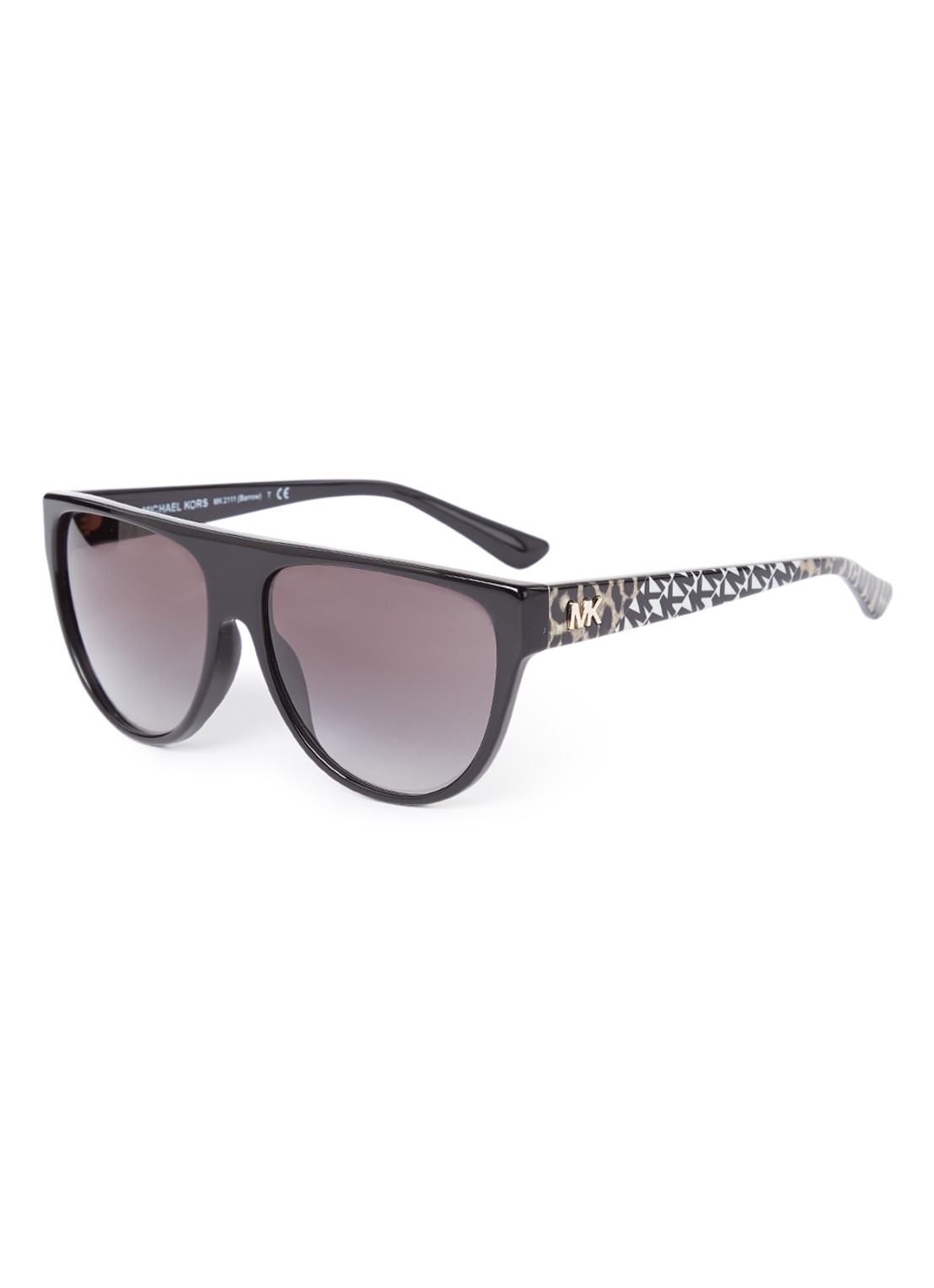 Michael Kors Barrow zonnebril MK2111 - voorkant 3 zwart