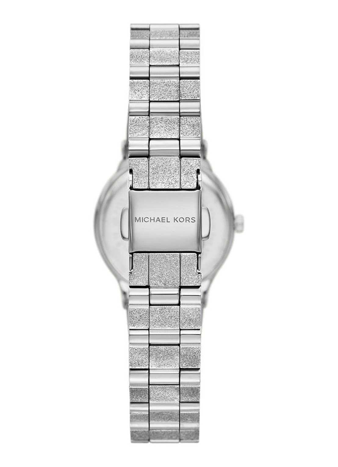 Michael Kors Billie horloge MK7555 - detail zilver