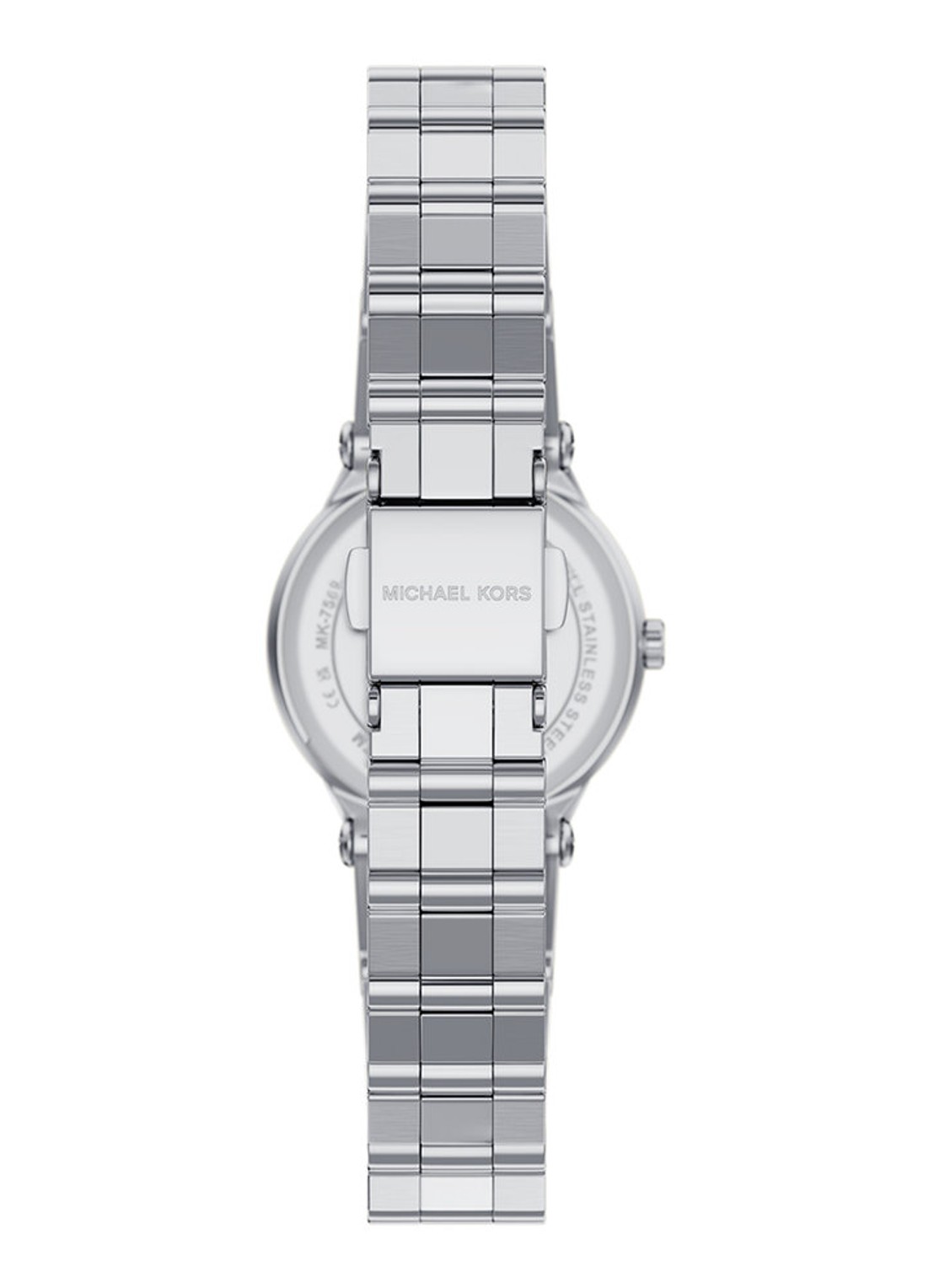 Michael Kors Billie horloge MK7569 - detail zilver