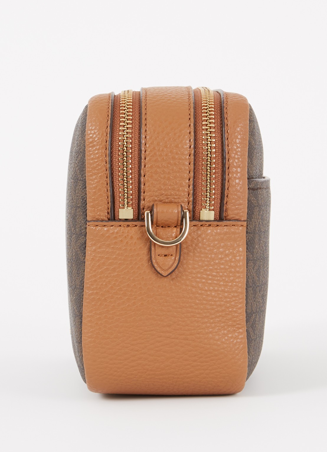 Michael Kors Bryant crossbodytas met afneembare schouderriem - detail 2 roestbruin