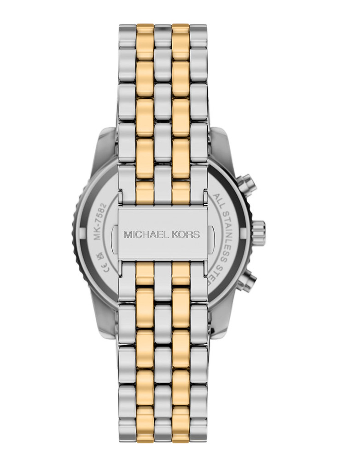 Michael Kors Bryant horloge MK7582 - detail zilver