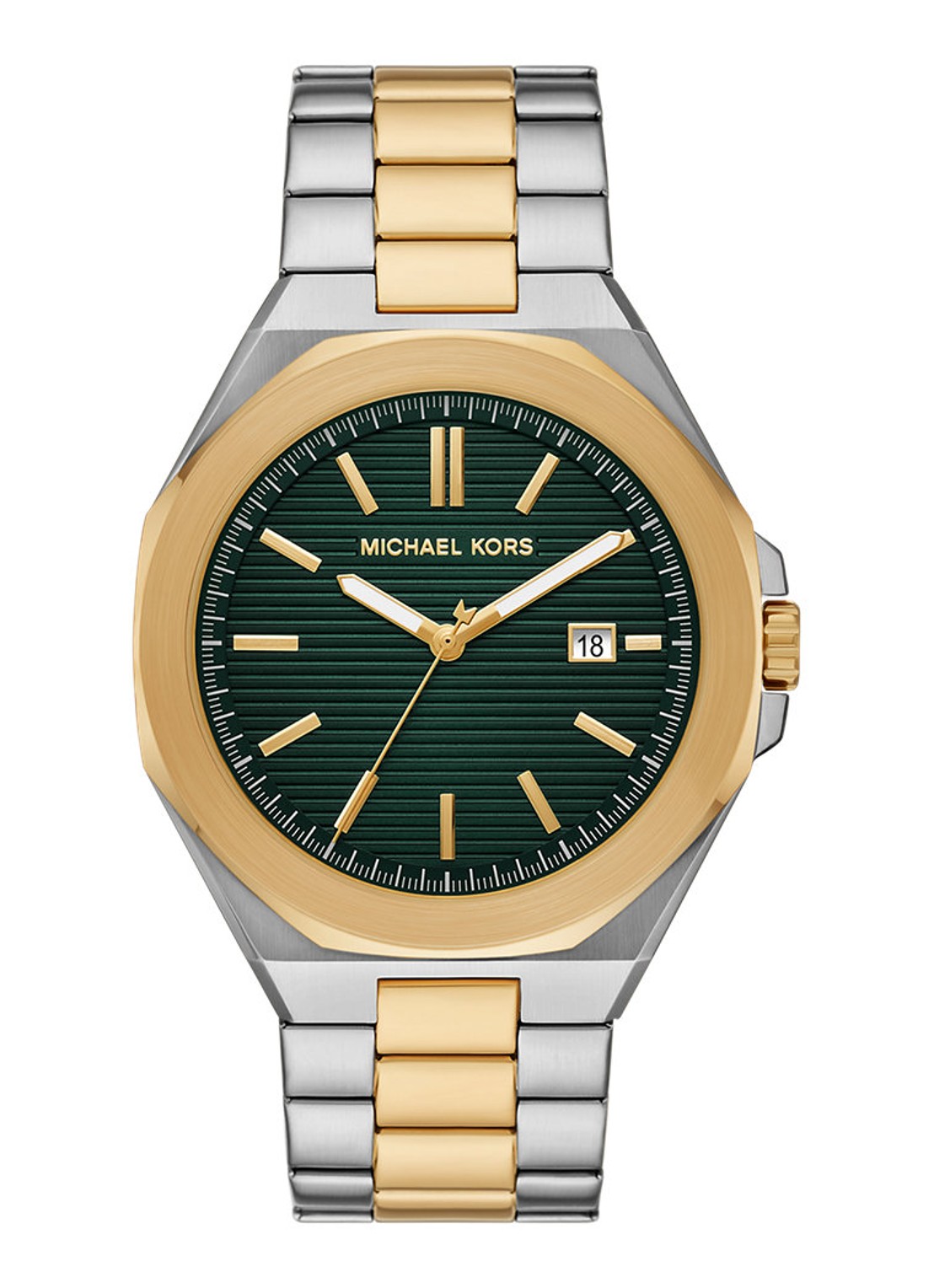 Michael Kors Callum horloge MK9289 - voorkant 5 zilver