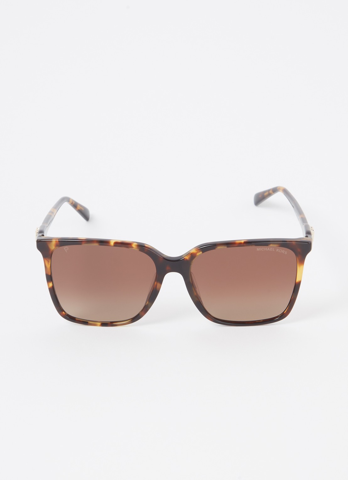 Michael Kors Canberra zonnebril gepolariseerd MK2197U  - detail 3 bruin