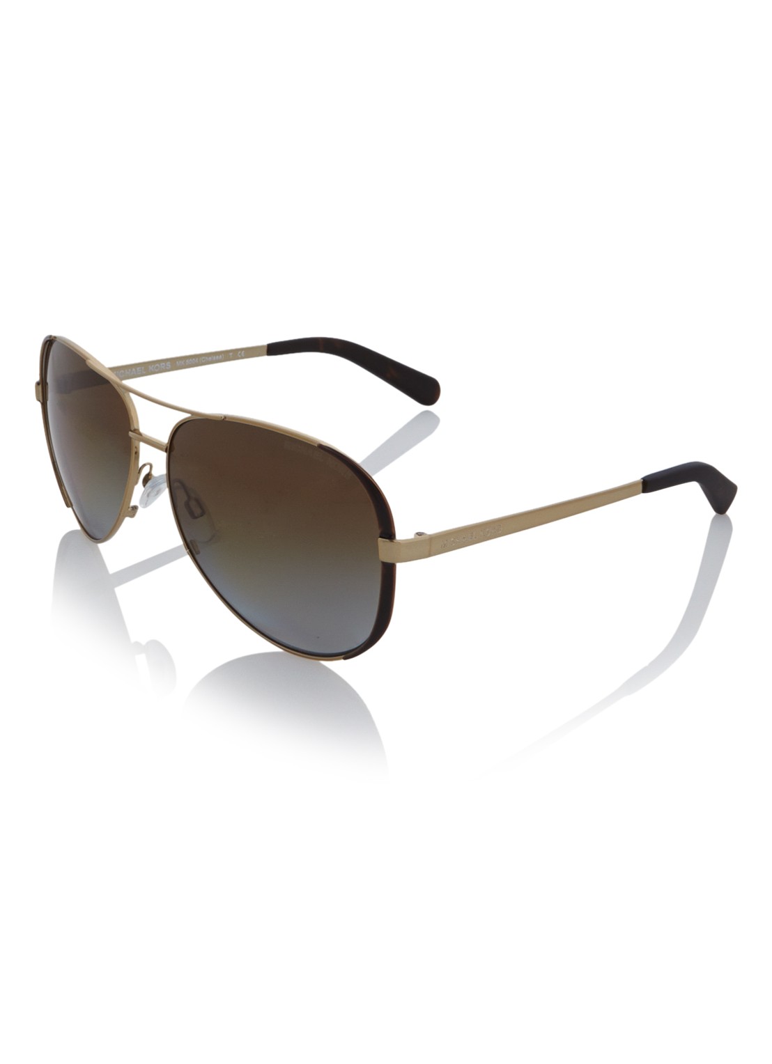 Michael Kors Chelsea zonnebril gepolariseerd MK5004 - voorkant bruin