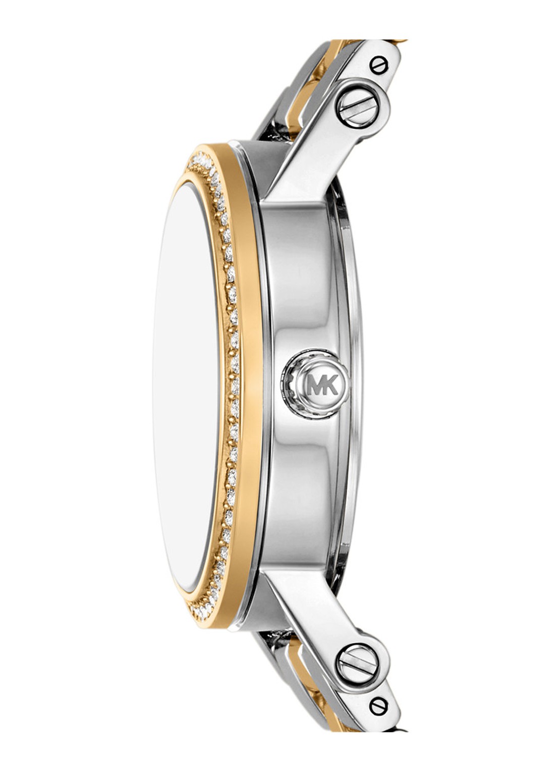 Michael Kors Corey horloge MK7668 - detail 3 zilver
