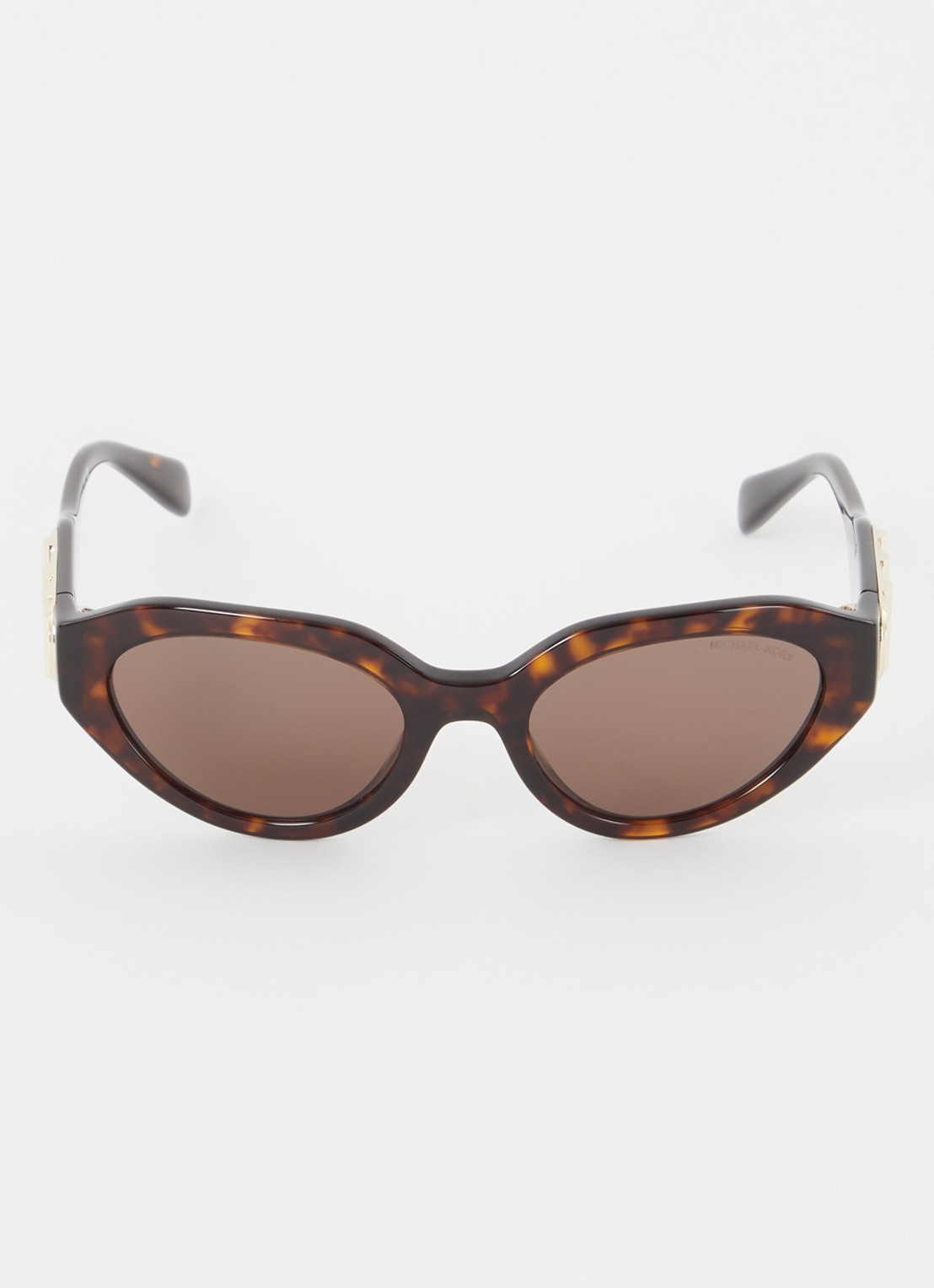 Michael Kors Empire Oval zonnebril MK2192  - detail 2 donkerbruin