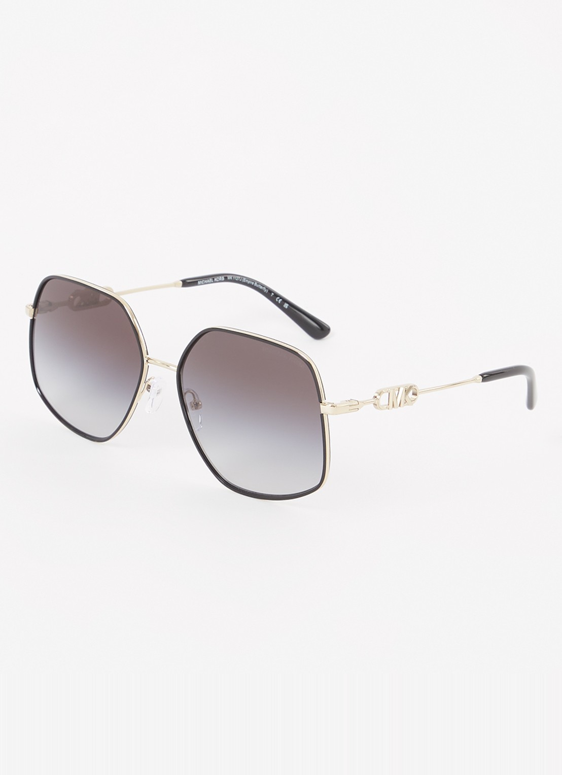 Michael Kors Empire zonnebril MK1127J  - voorkant 4 zwart