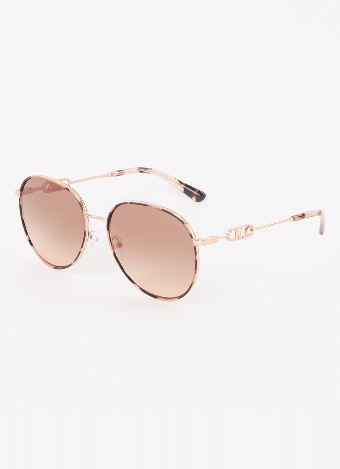 Michael Kors Empire zonnebril MK1128J  - voorkant zalmroze