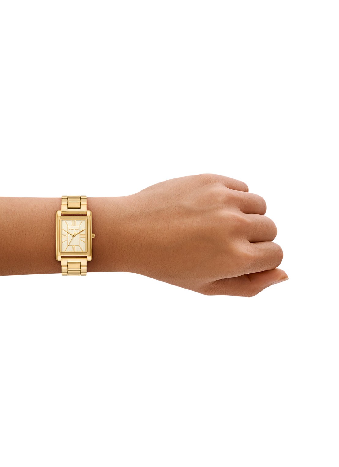 Michael Kors Essex Horloge MK4904 - detail 3 goud