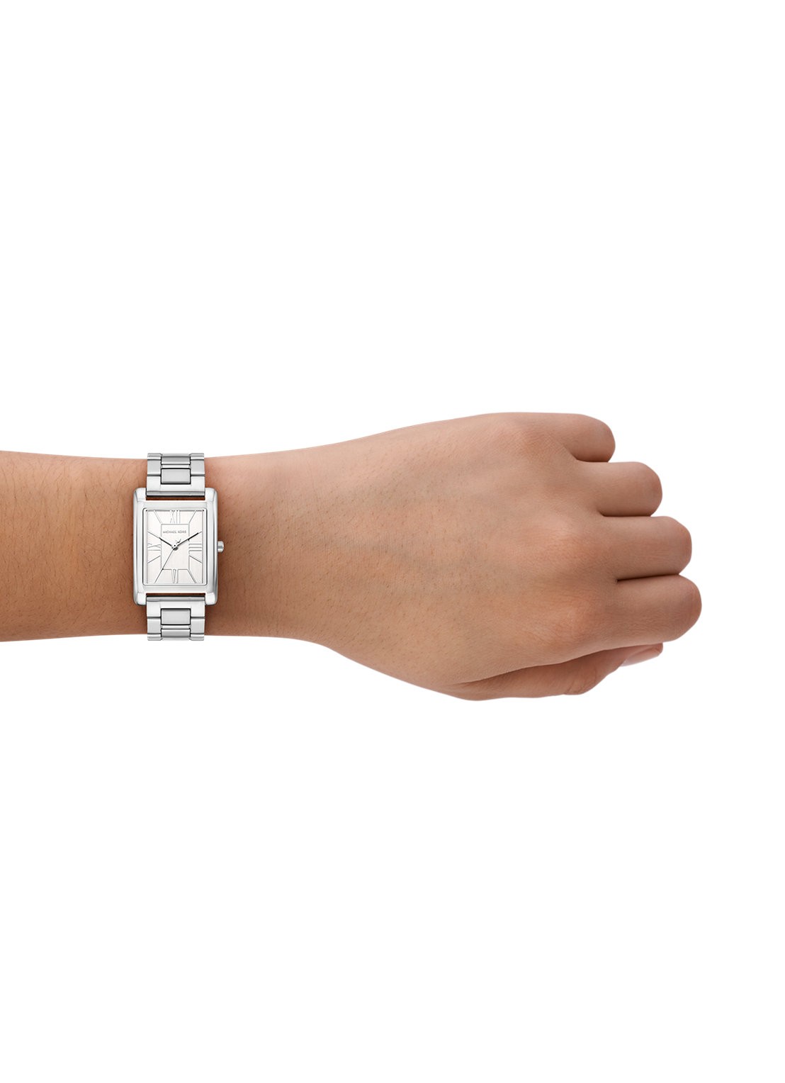 Michael Kors Essex horloge MK4906 - detail 5 zilver