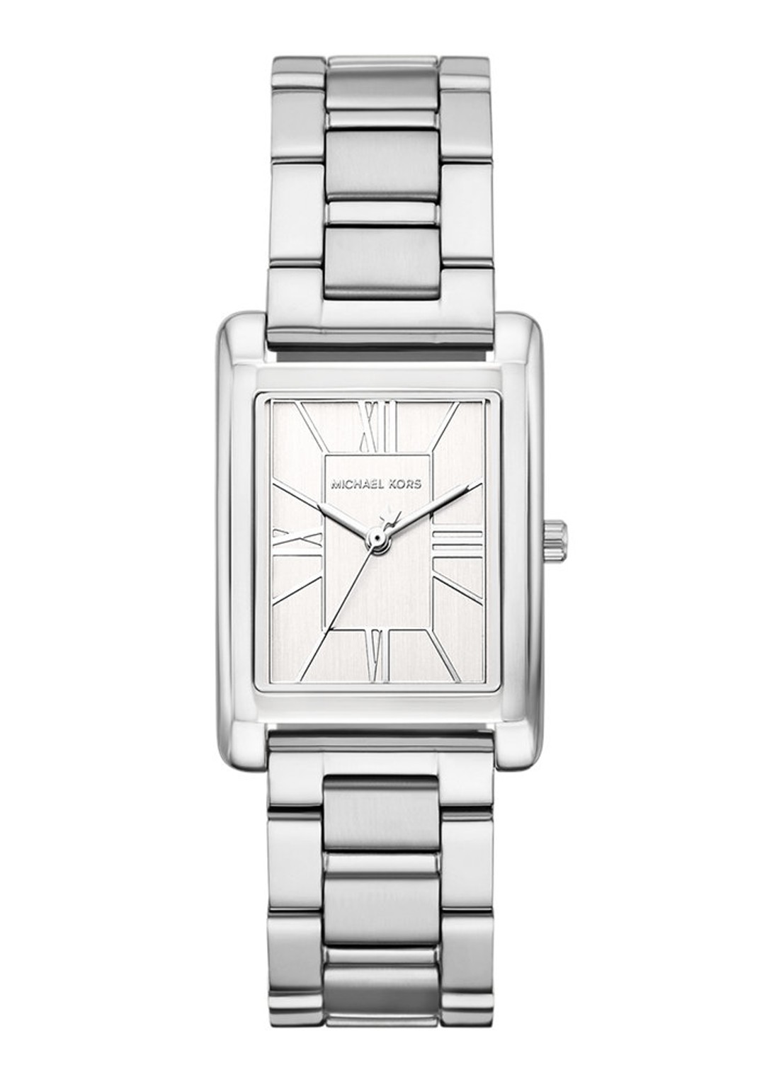 Michael Kors Essex horloge MK4906 - voorkant zilver