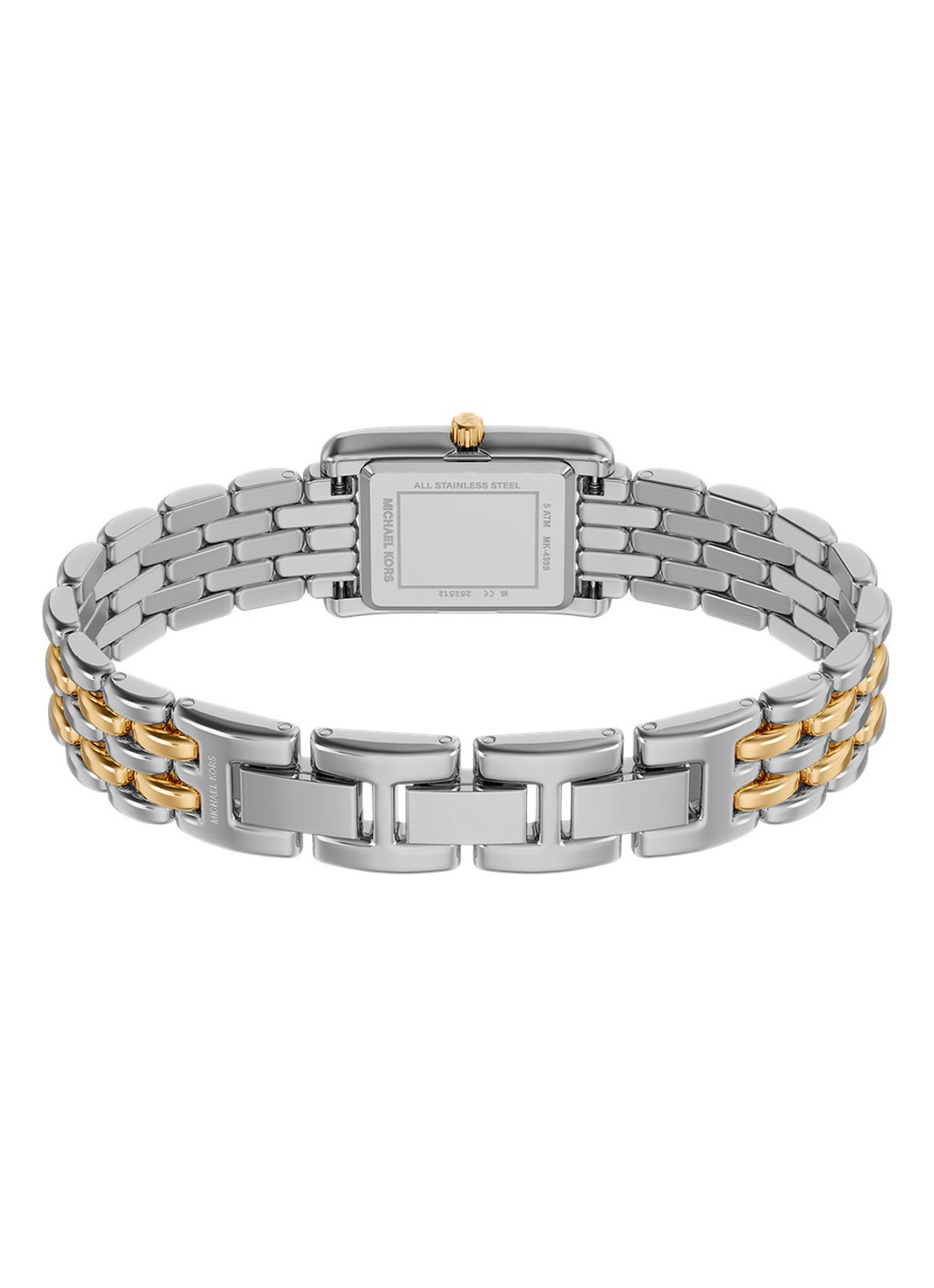 Michael Kors Essex horloge MK4999 - detail 4 zilver