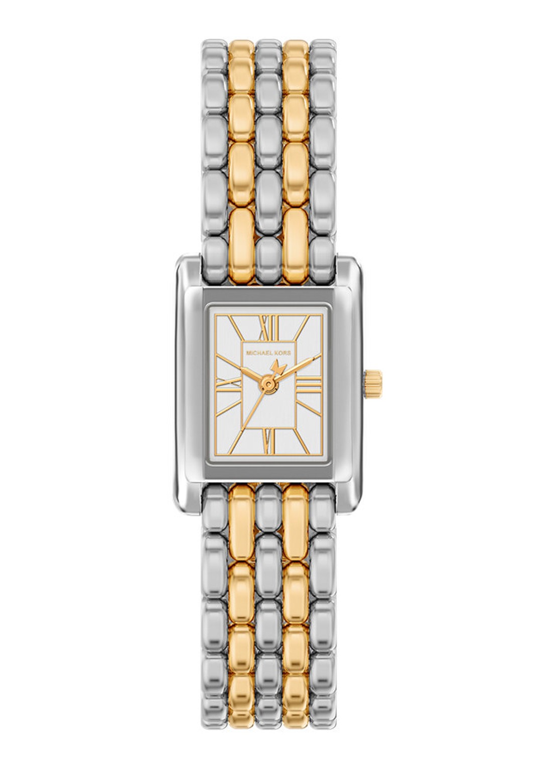 Michael Kors Essex horloge MK4999 - voorkant 6 zilver