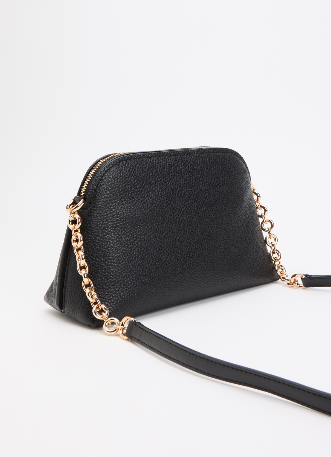 Michael Kors Freddie Small crossbodytas met verstelbare schouderriem - achterkant 5 zwart